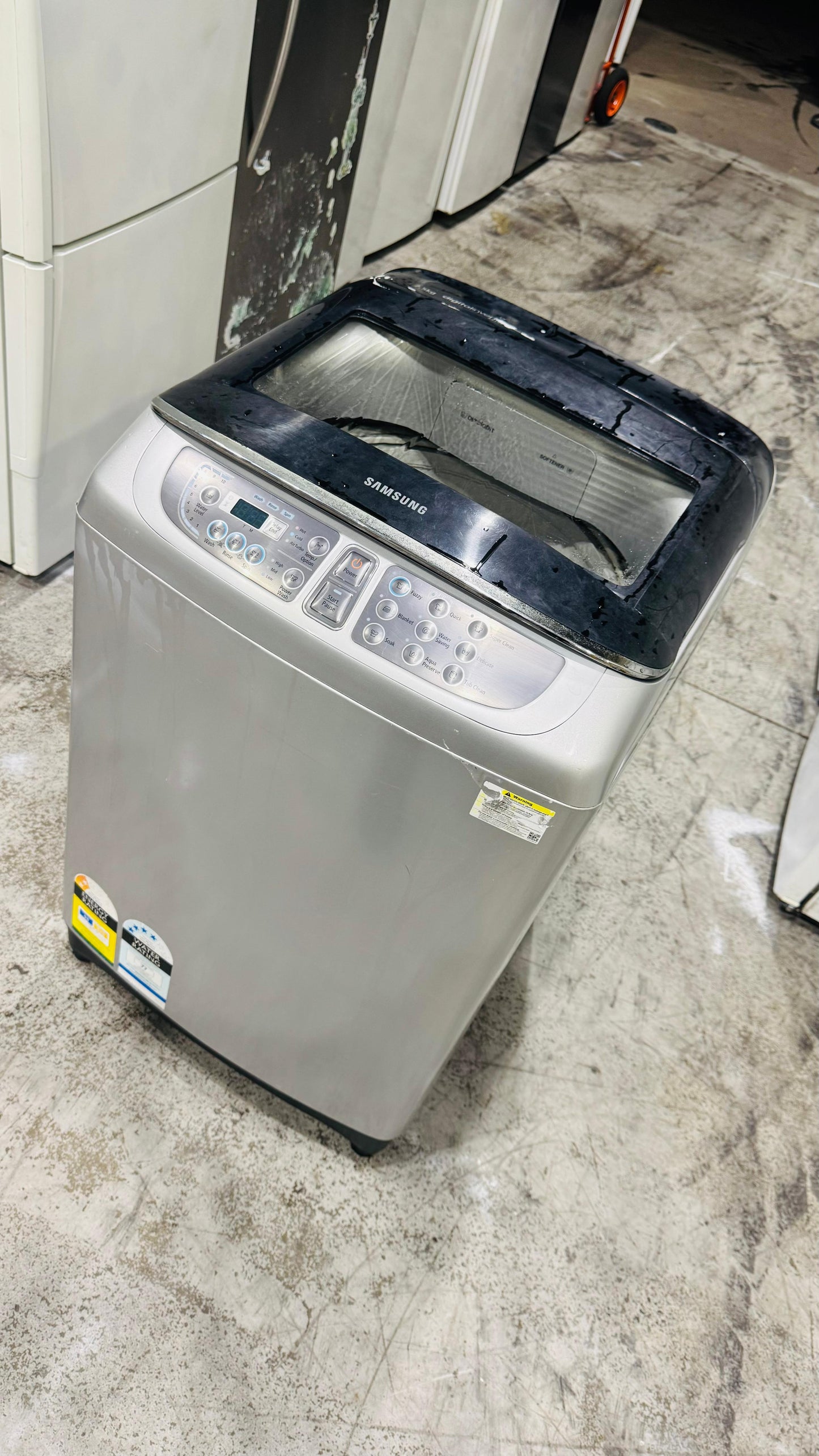 SAMSUNG 7.5KGS TOP LOADER WASHING MACHINE