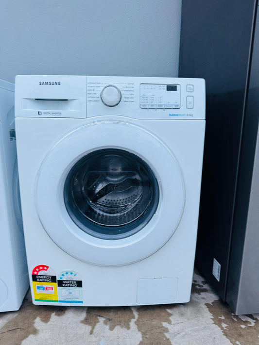 SAMSUNG 8KGS FRONT LOADER WASHING MACHINE
