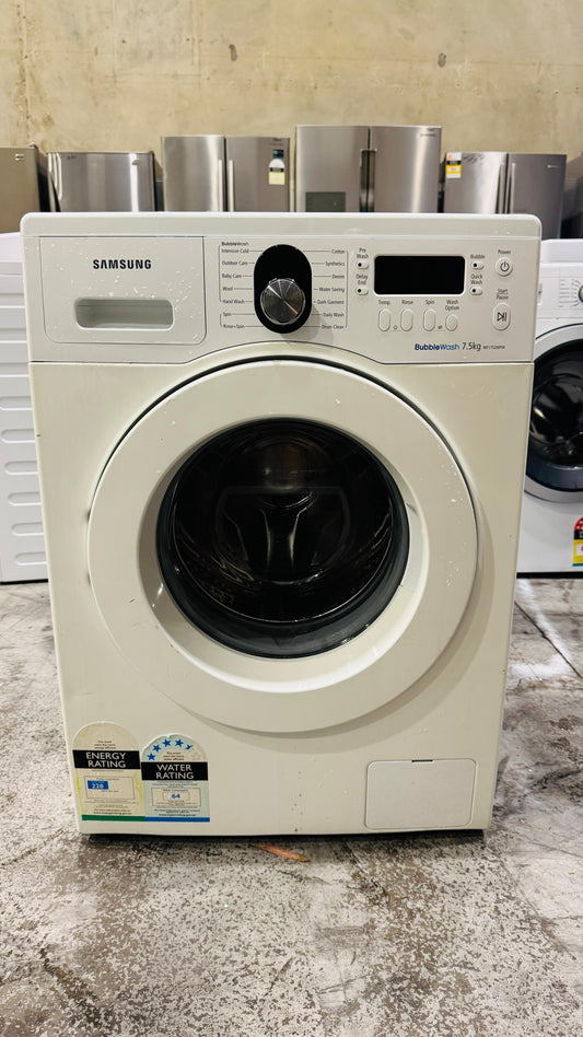 SAMSUNG 7.5KGS FRONT LOADER WASHING MACHINE