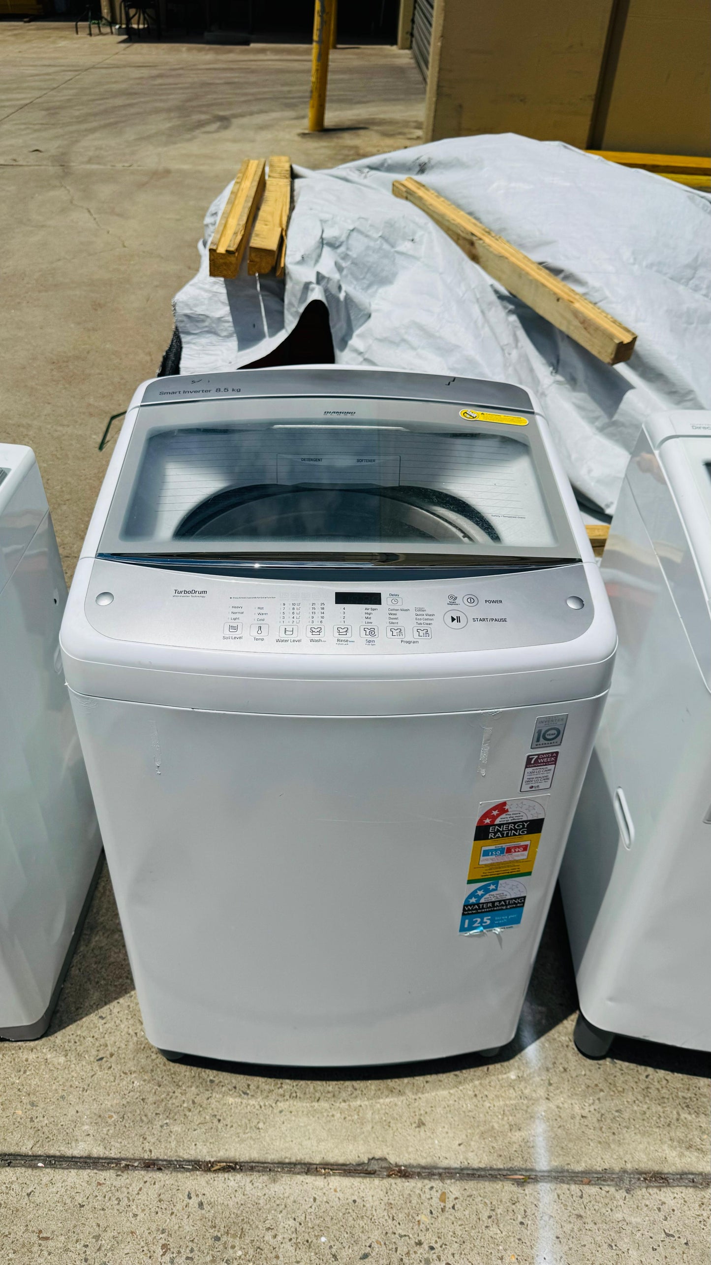LG 8.5KGS TOP LOADER WASHING MACHINE