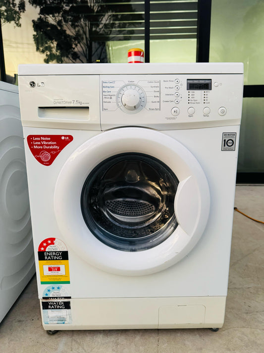 **LG 7.5KGS FRONT LOADER WASHING MACHINE** FREE DELIVERY