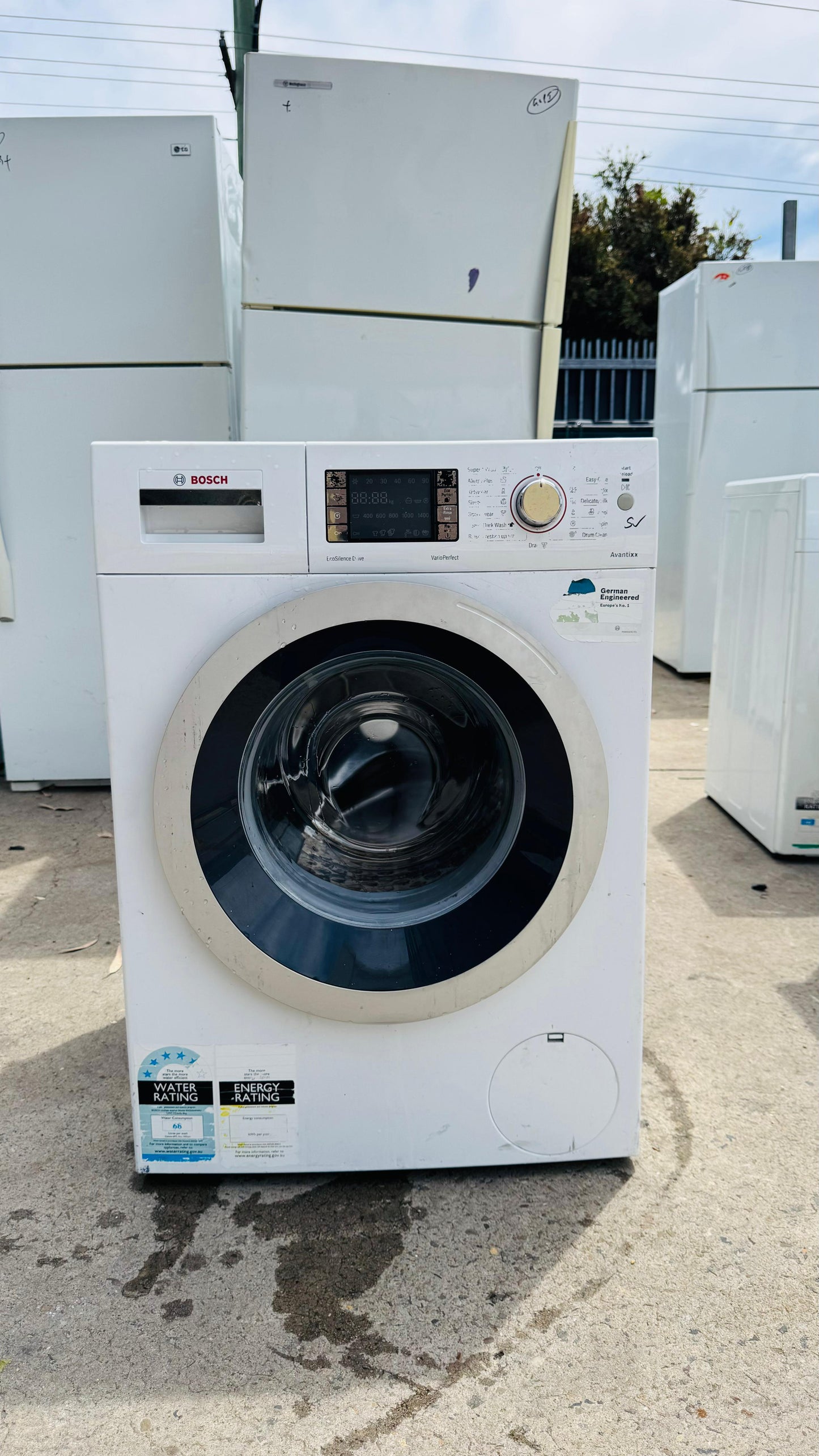 BOSCH 8KGS FRONT LOADER WASHING MACHINE