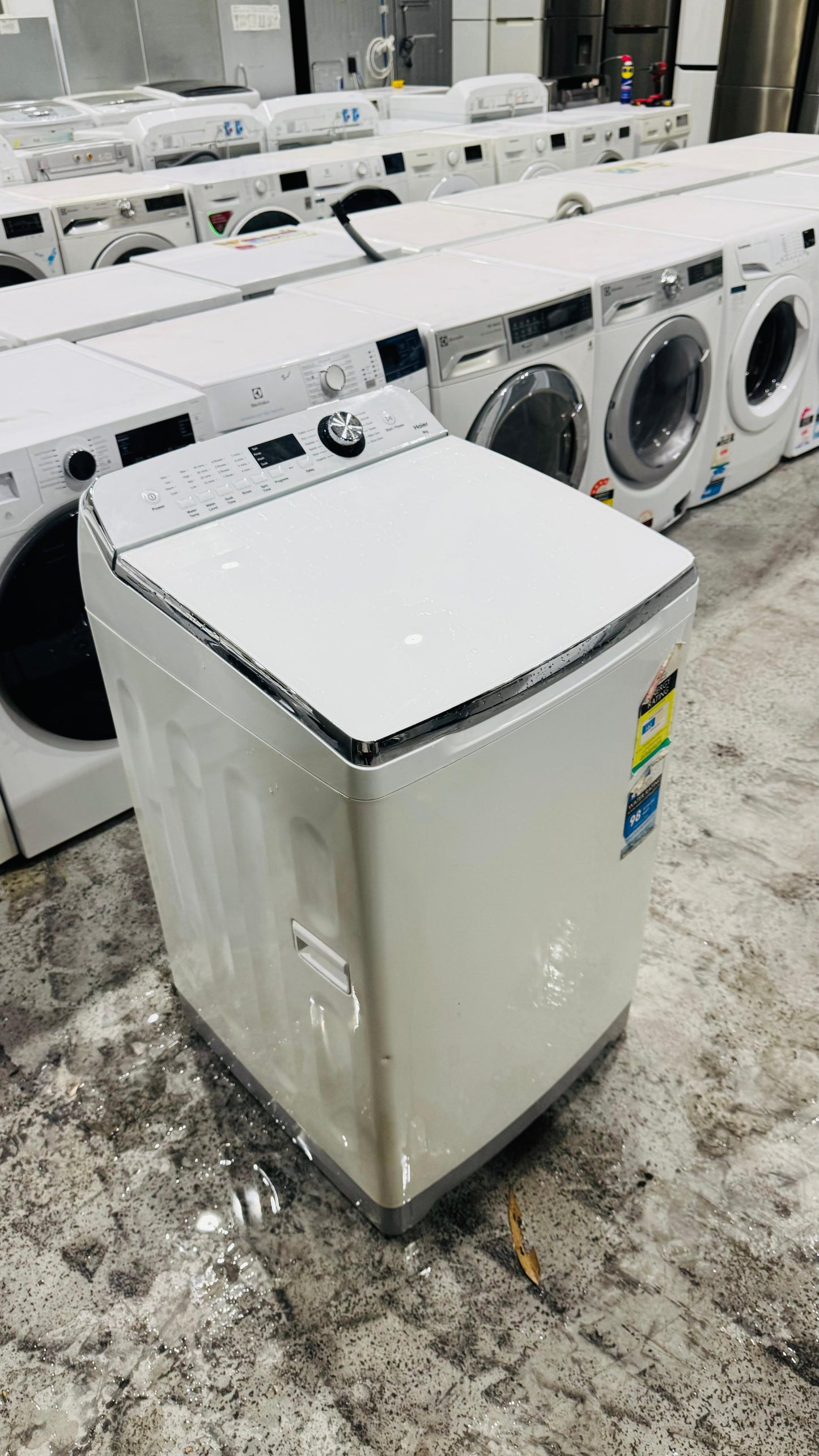 HAIER 8KGS TOP LOADER WASHING MACHINE