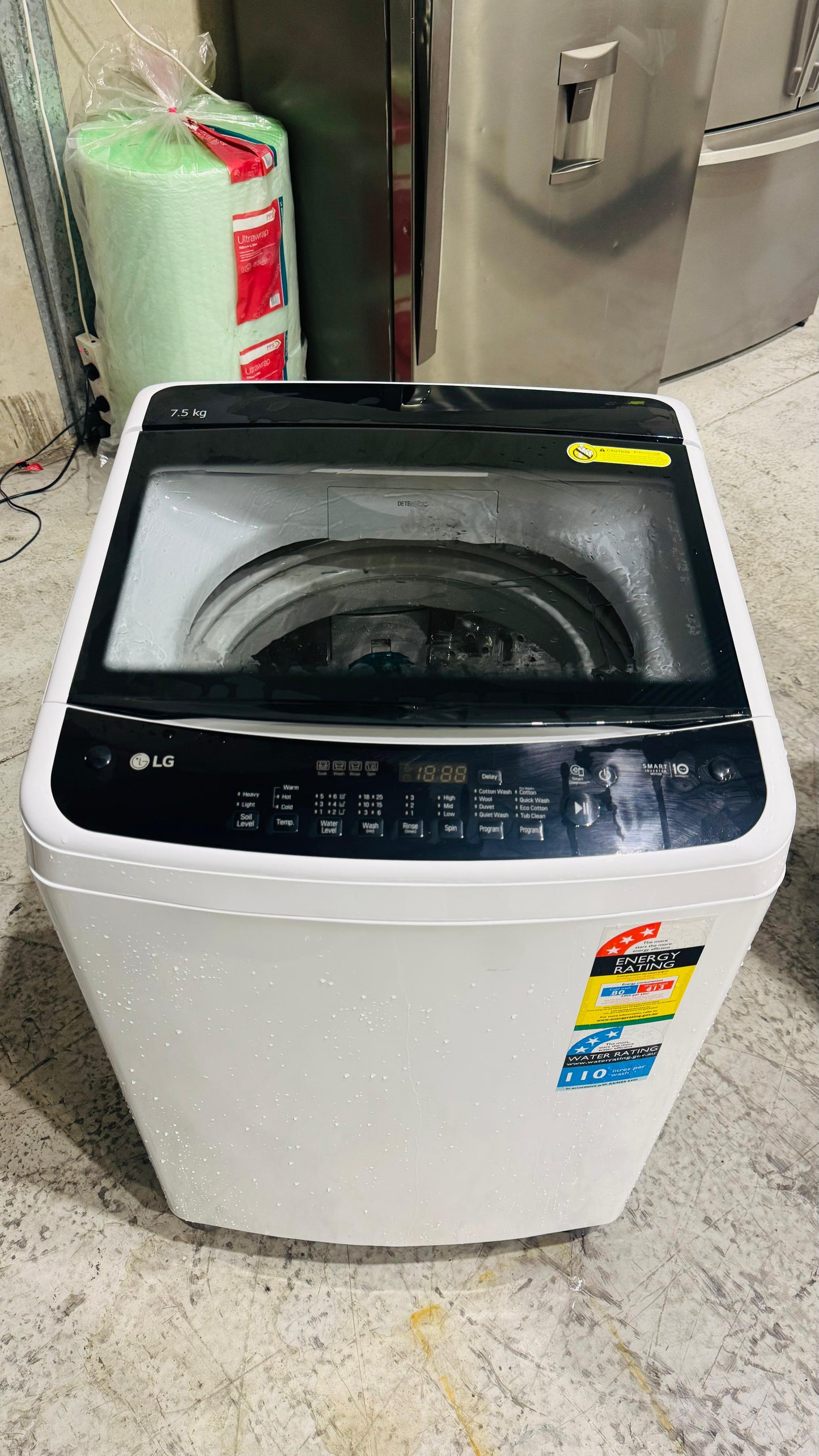 LG 7.5KGS TOP LOADER WASHING MACHINE