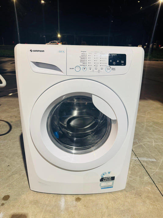 SIMPSON 7KGS FRONT LOADER WASHING MACHINE