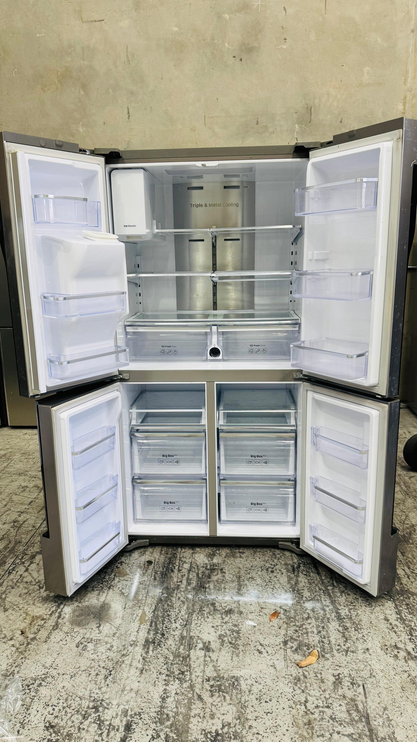 SAMSUNG 719 LITRES QUAD DOOR FRIDGE FREEZER