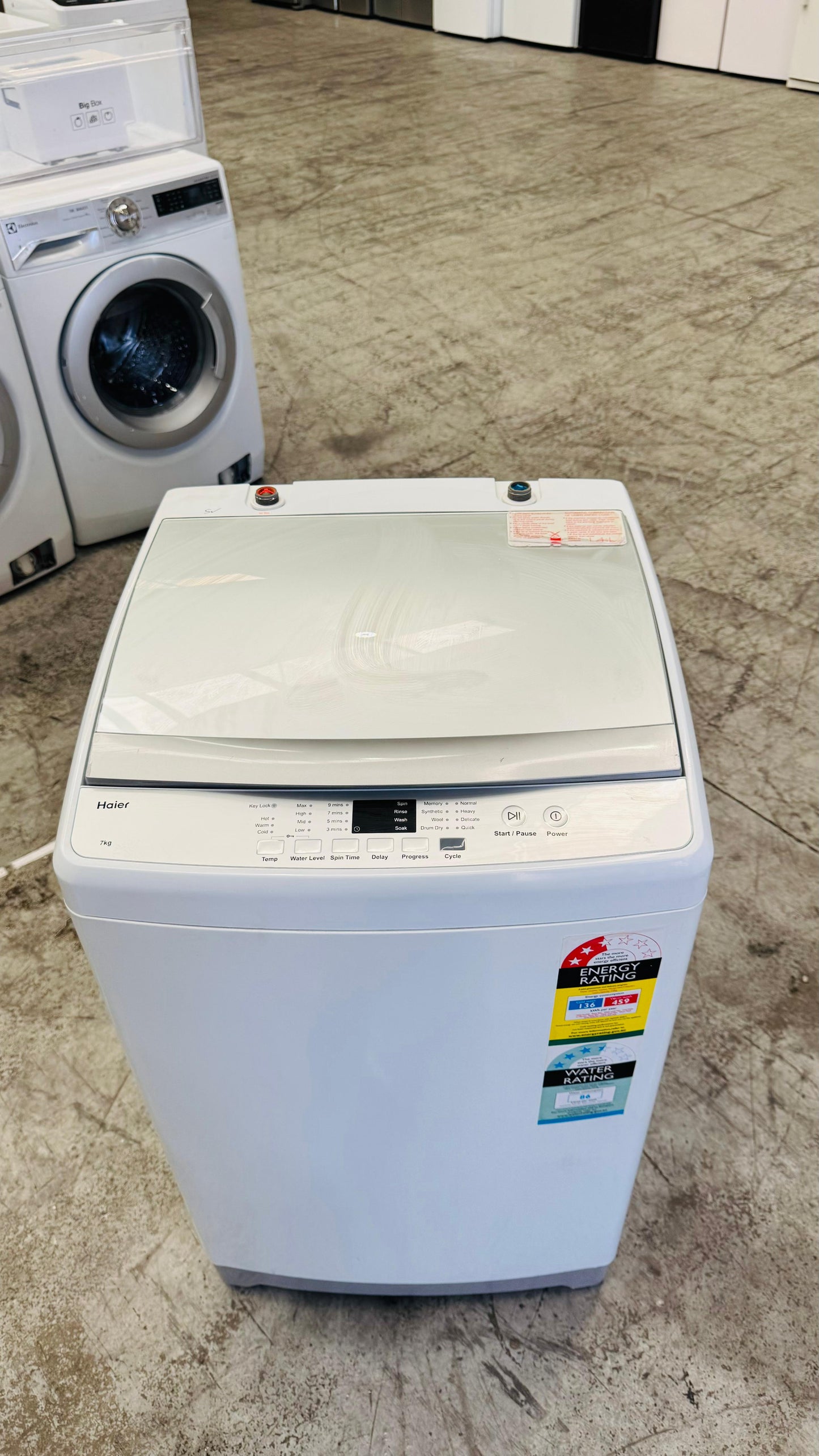 HAIER 7KGS TOP LOADER WASHING MACHINE