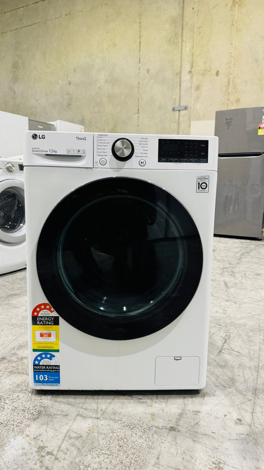 LG 12KGS FRONT LOADER WASHING MACHINE