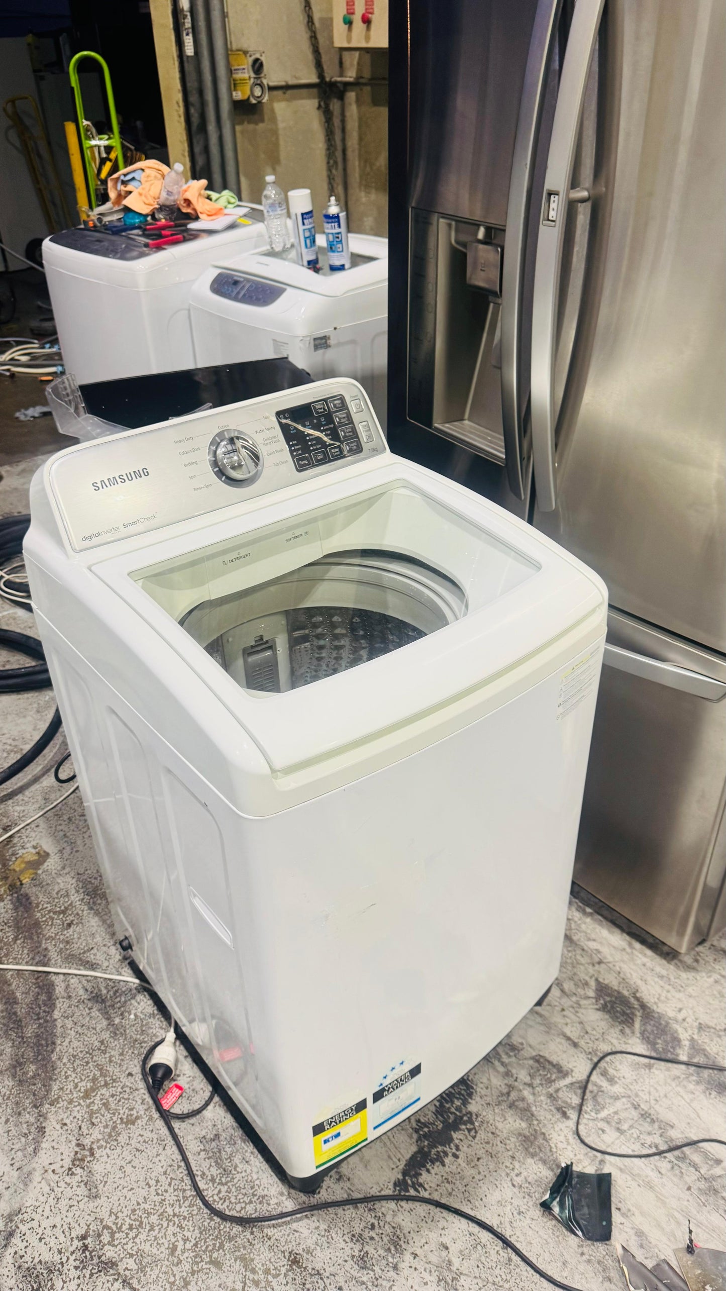 SAMSUNG 7KGS TOP LOADER WASHING MACHINE