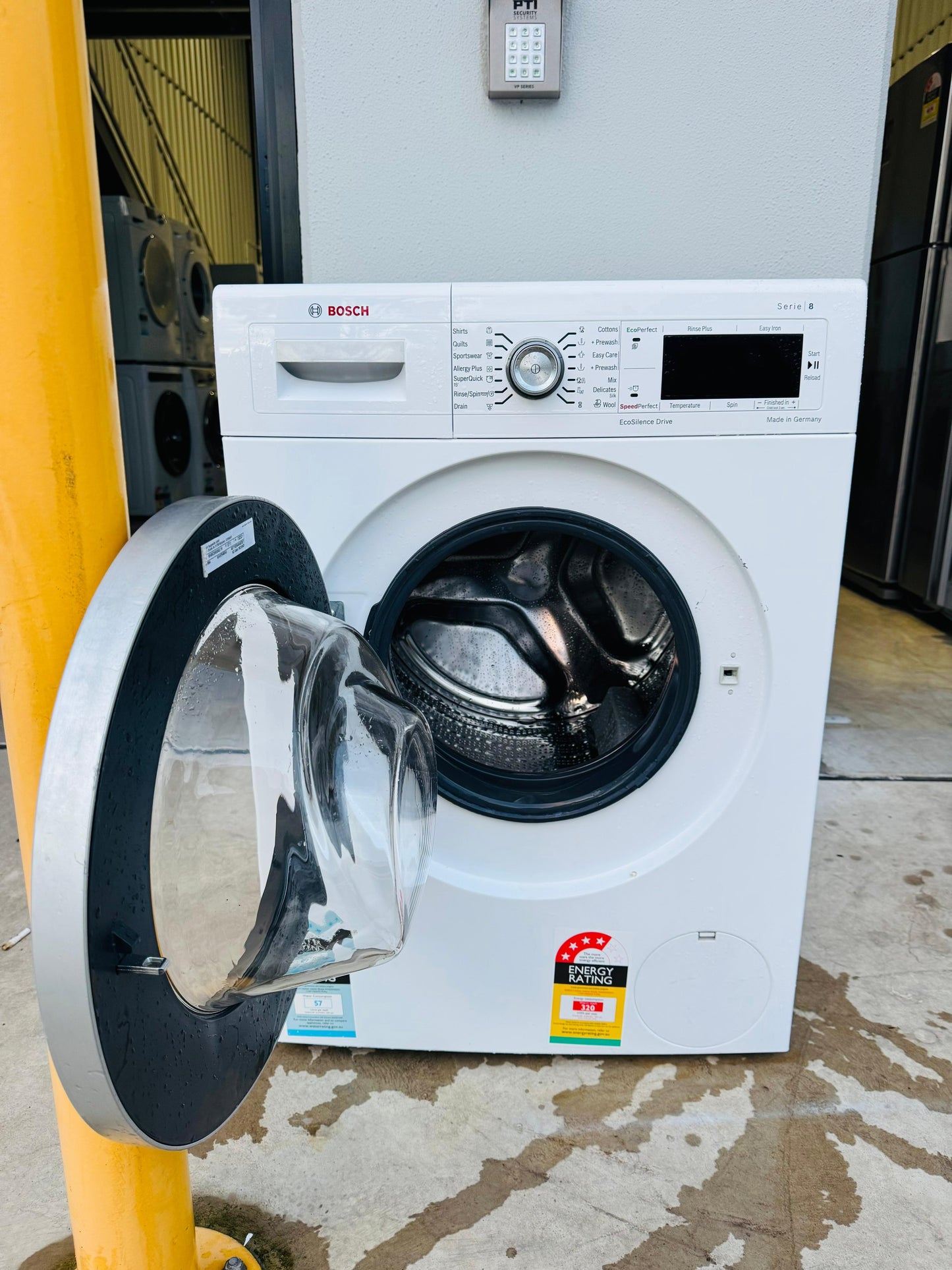 BOSCH 8KGS FRONT LOADER WASHING MACHINE