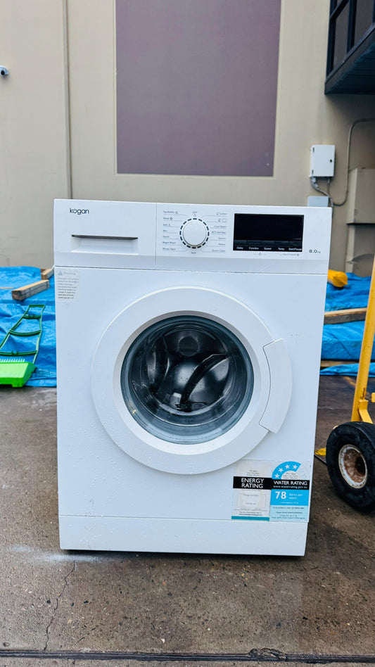 KOGAN 8KGS FRONT LOADER WASHING MACHINE