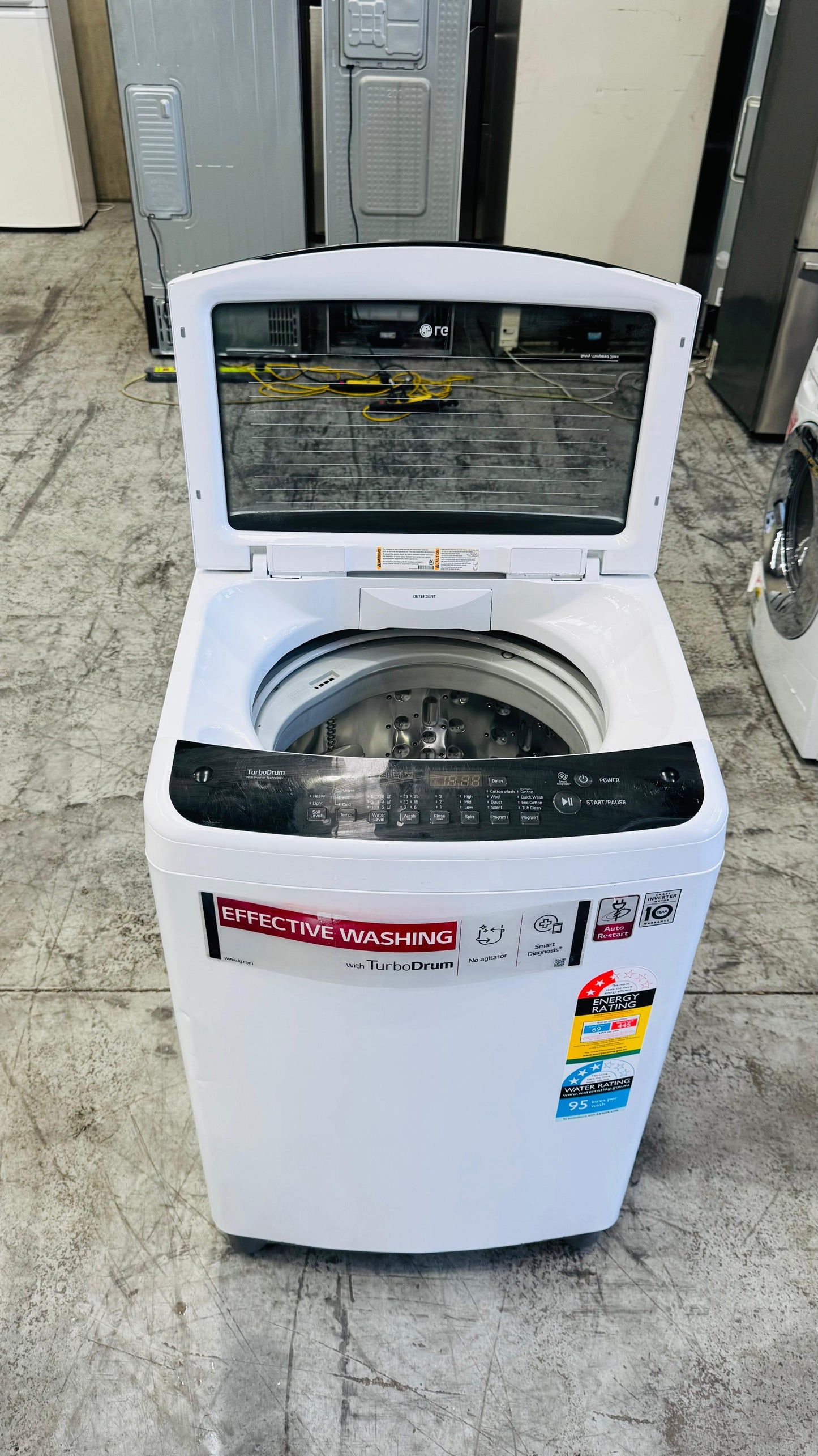 LG 6.5KGS TOP LOADER WASHING MACHINE