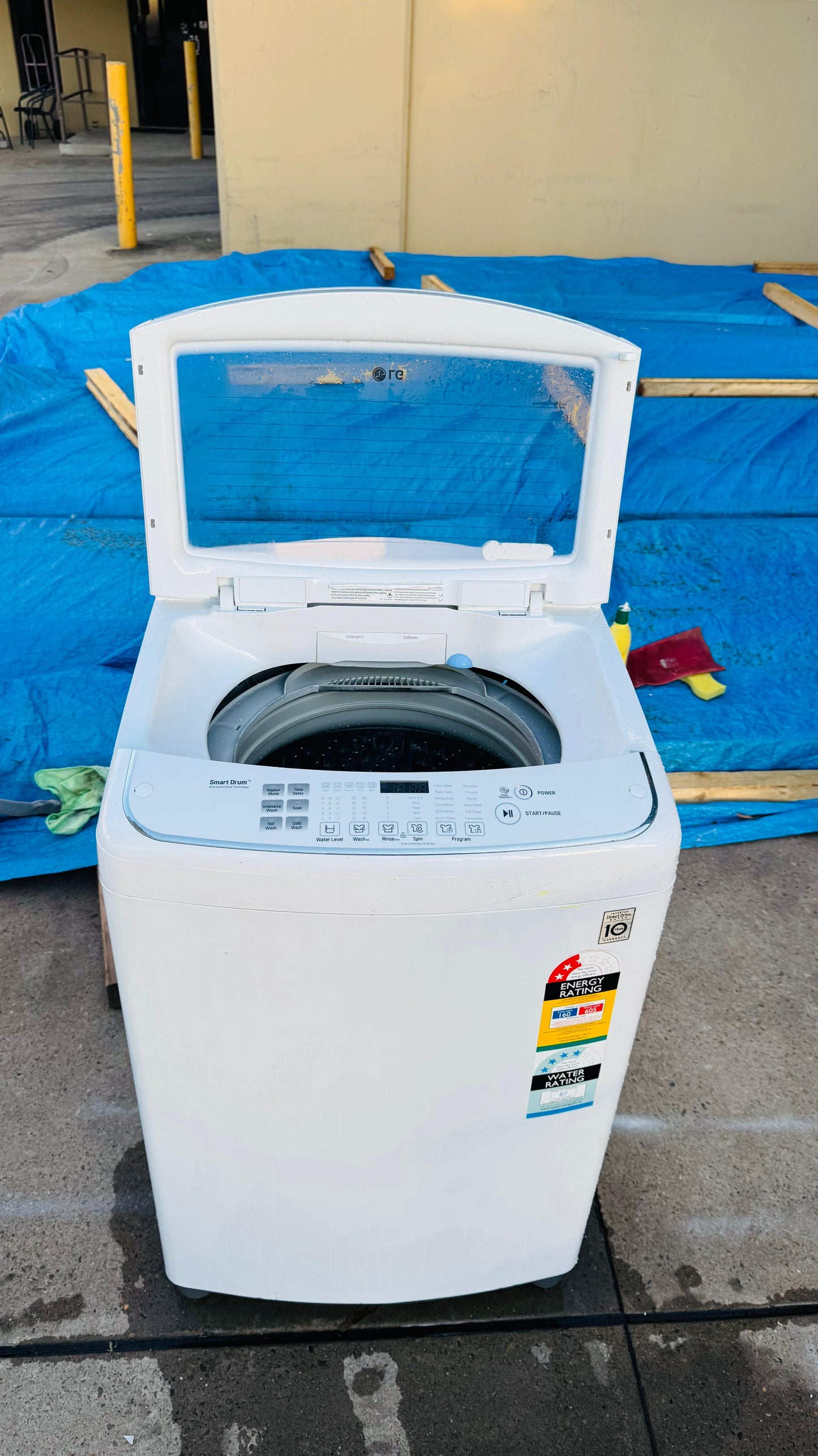 LG 8.5KGS TOP LOADER WASHING MACHINE