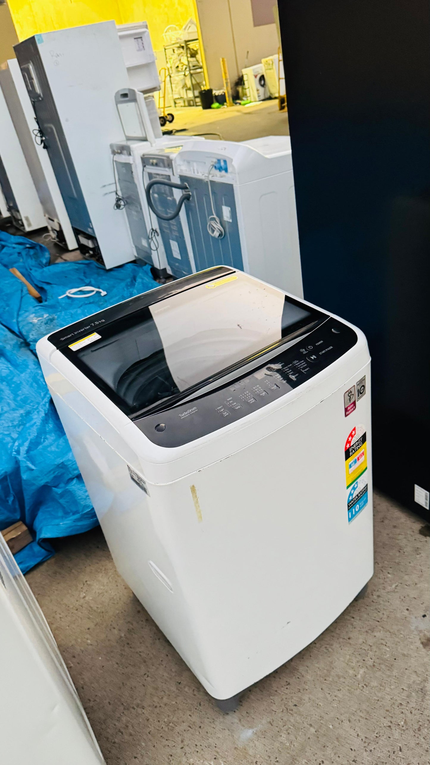 LG 7.5KGS TOP LOADER WASHING MACHINE