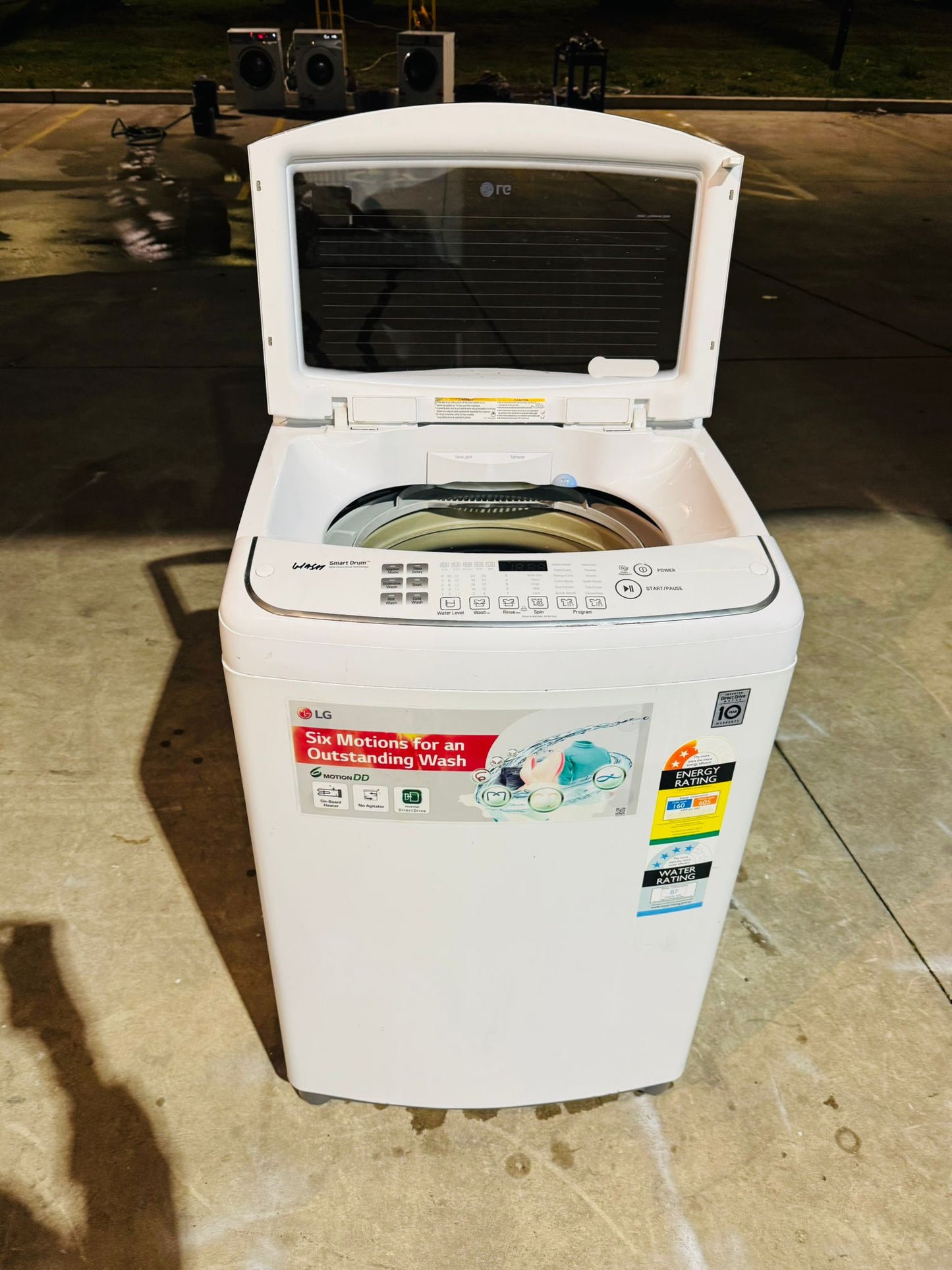 LG 8.5 KGS TOP LOADER WASHING MACHINE