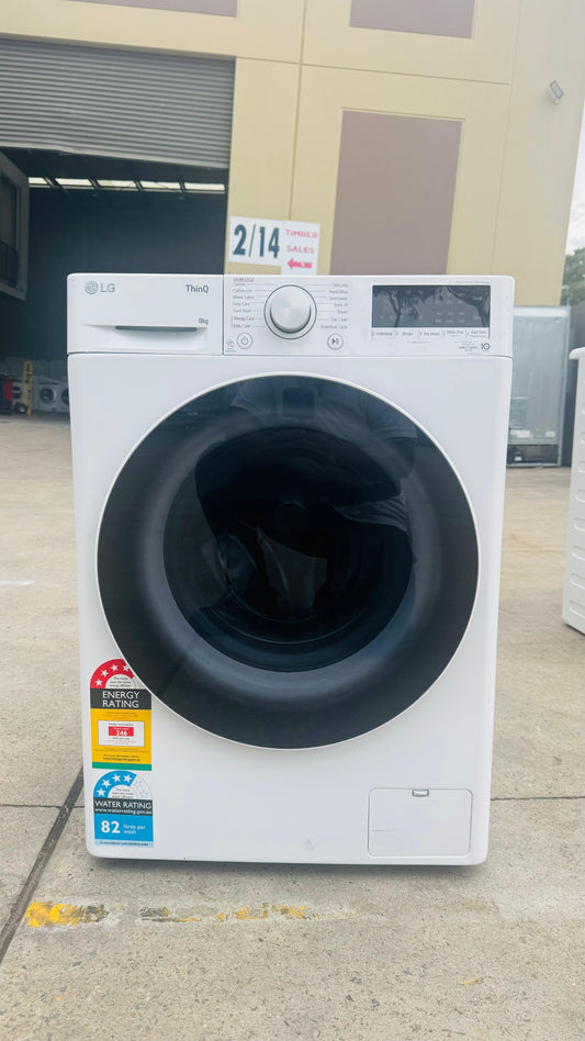 LG 9KGS FRONT LOADER WASHING MACHINE