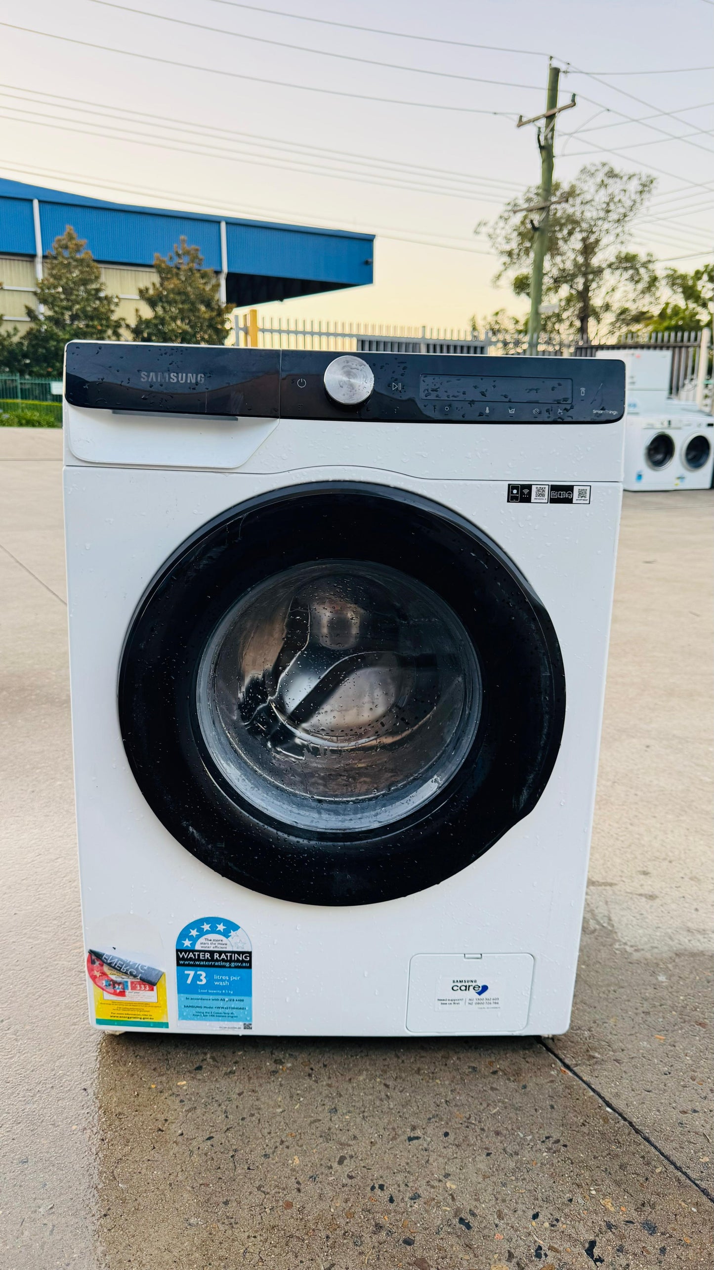SAMSUNG 8.5KGS FRONT LOADER WASHING MACHINE