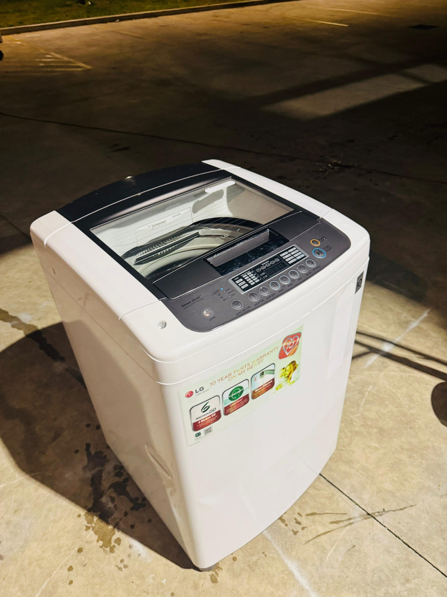 LG 8KGS TOP LOADER WASHING MACHINE