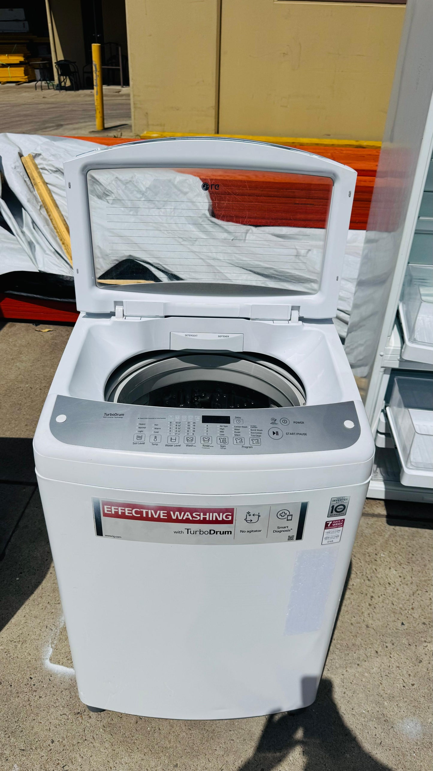 LG 8.5KGS TOP LOADER WASHING MACHINE