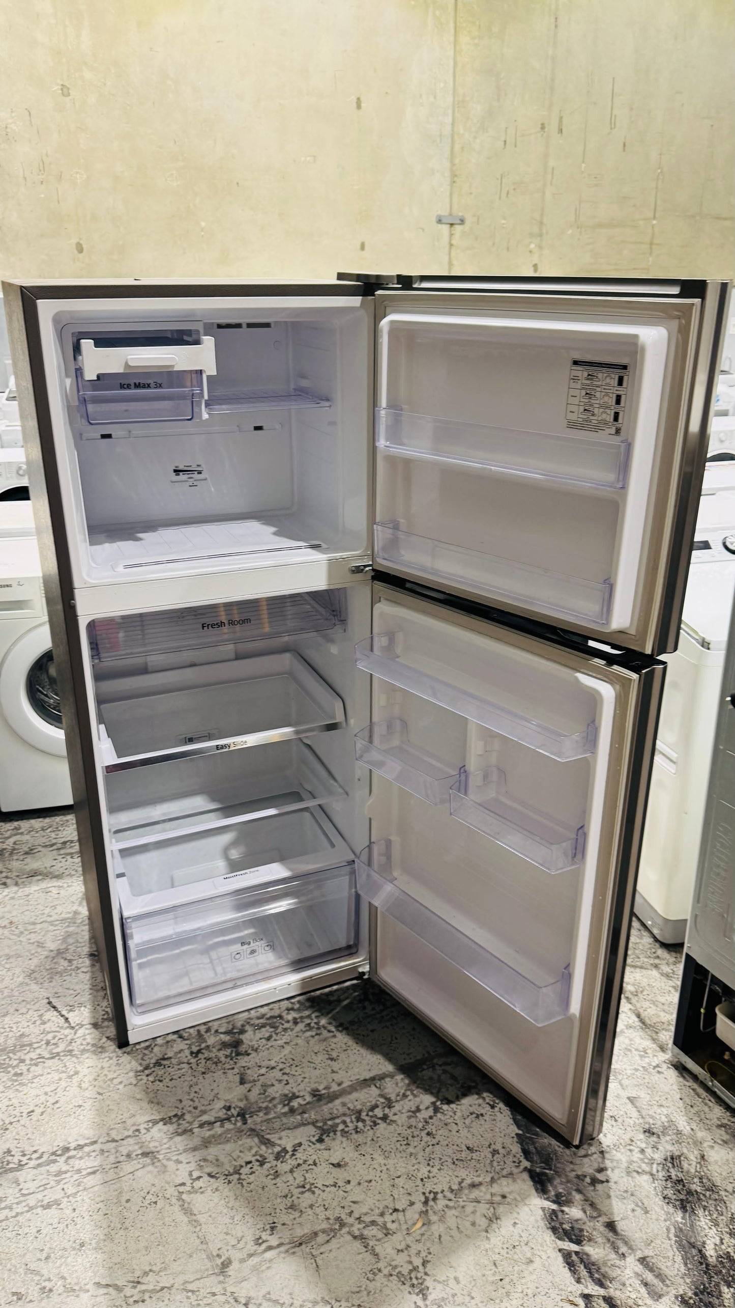 SAMSUNG 393 LITRES FRIDGE FREEZER