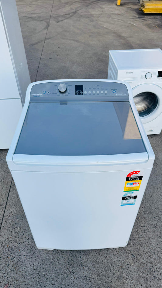 FISHER AND PAYKEL 10KGS TOP LOADER WASHING MACHINE