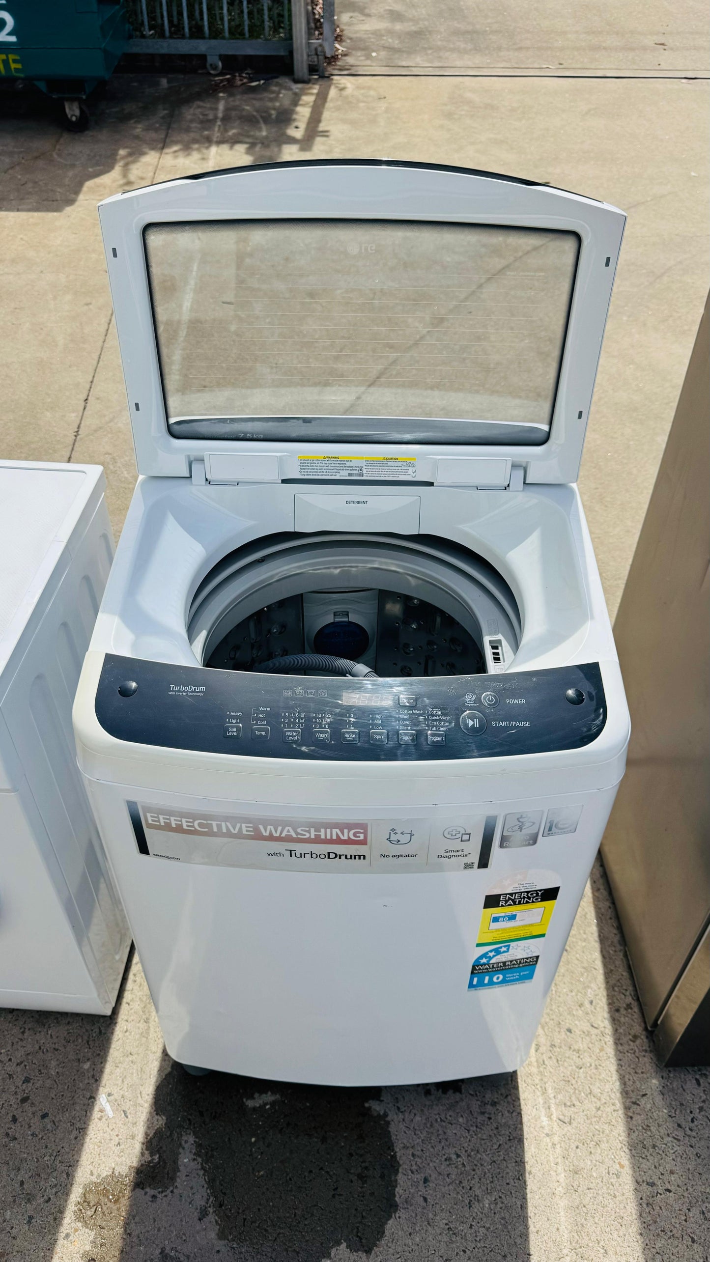 LG 7.5KGS TOP LOADER WASHING MACHINE