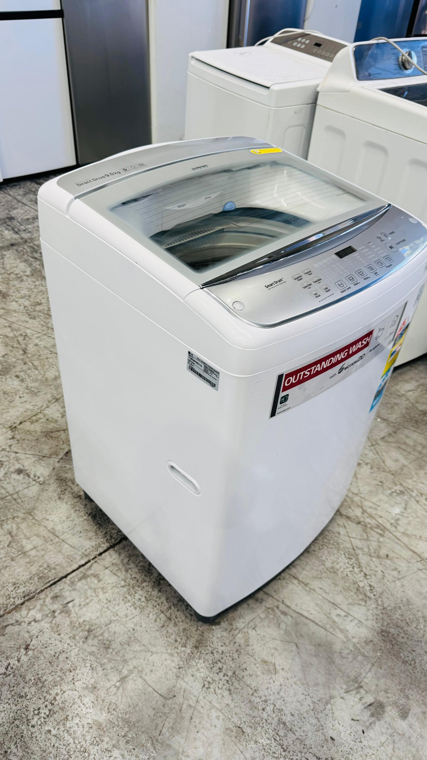 LG 9KGS TOP LOADER WASHING MACHINE