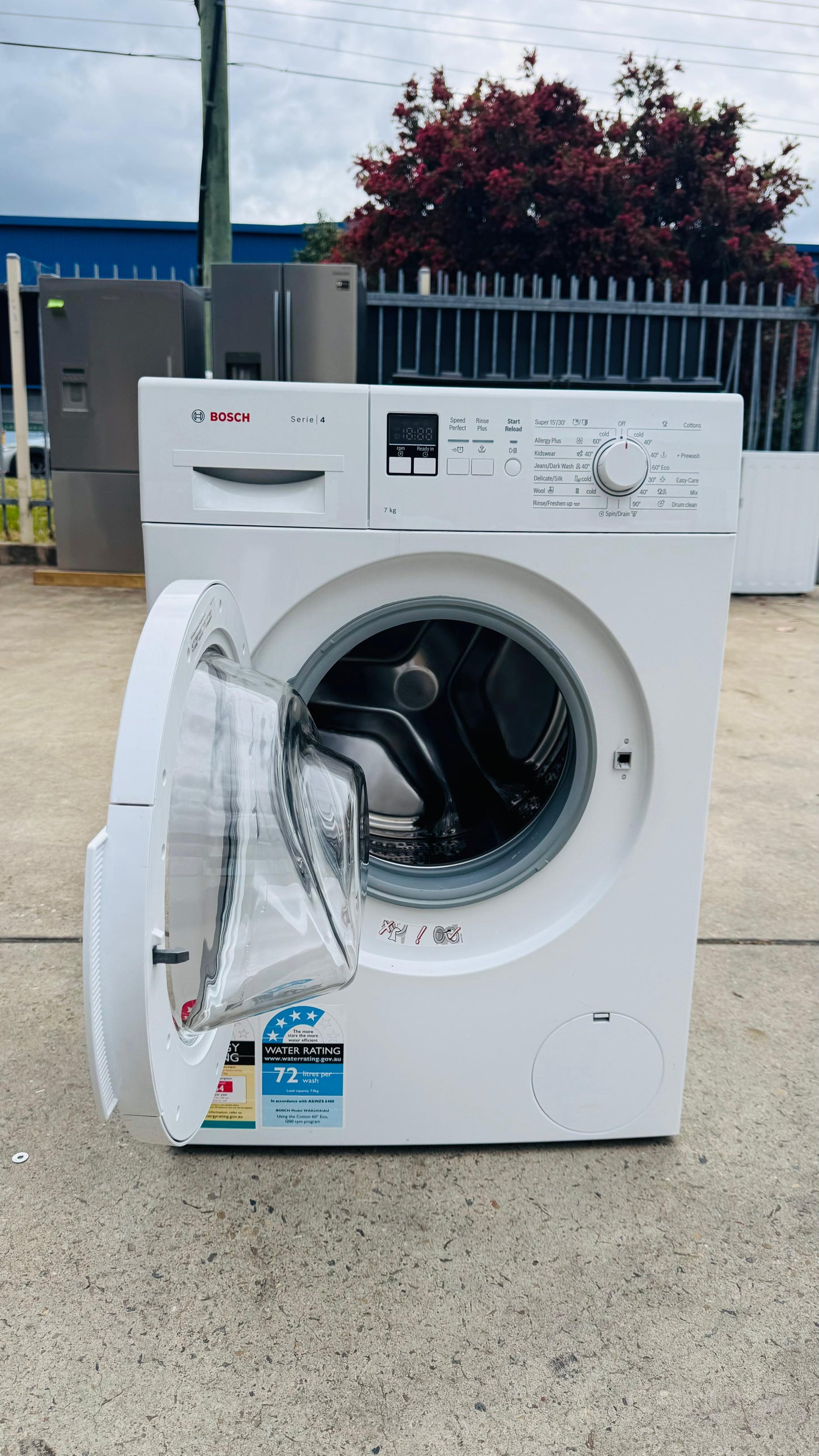 BOSCH 7KGS FRONT LOADER WASHING MACHINE
