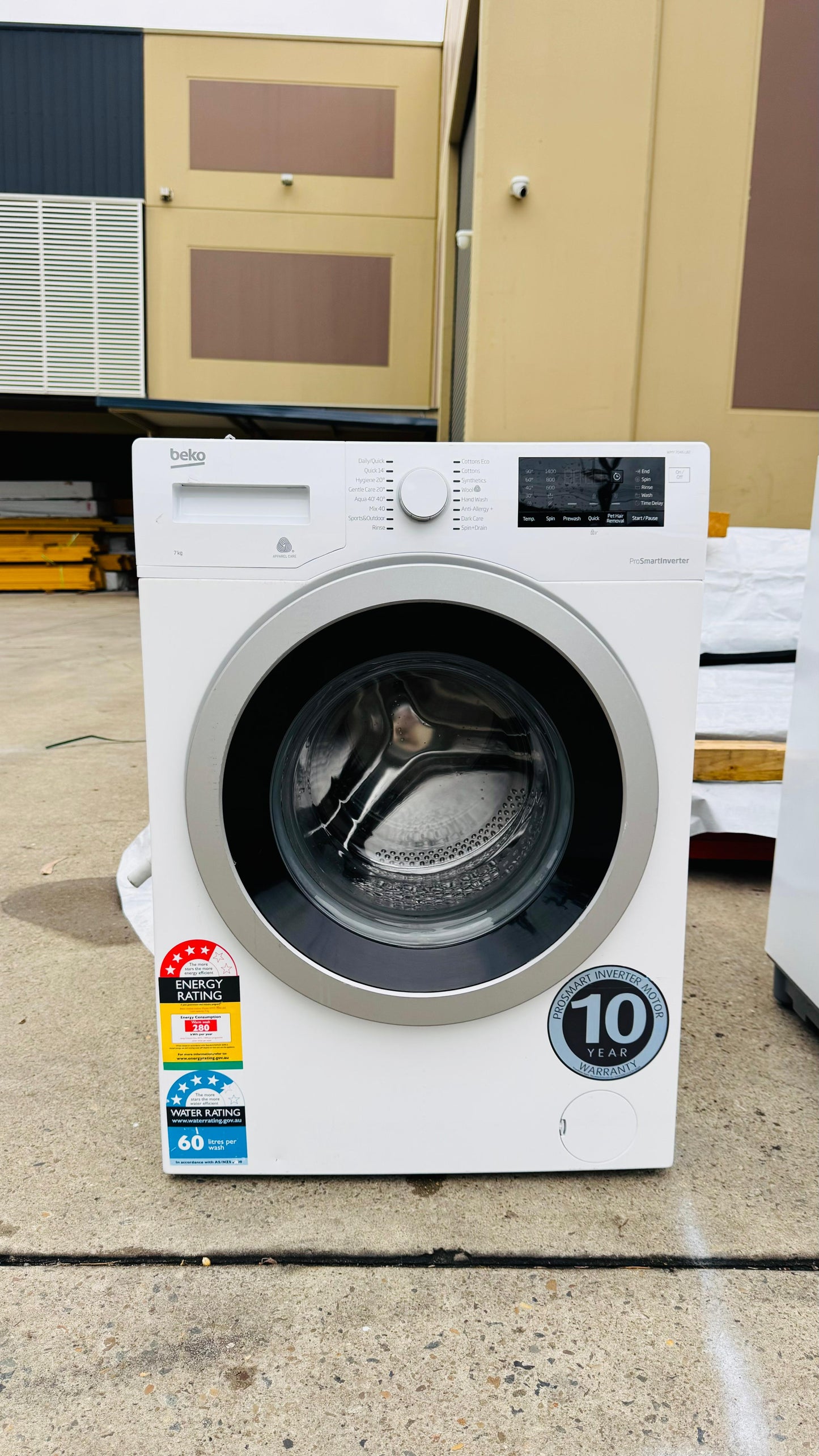 BEKO 7KGS FRONT LOADER WASHING MACHINE