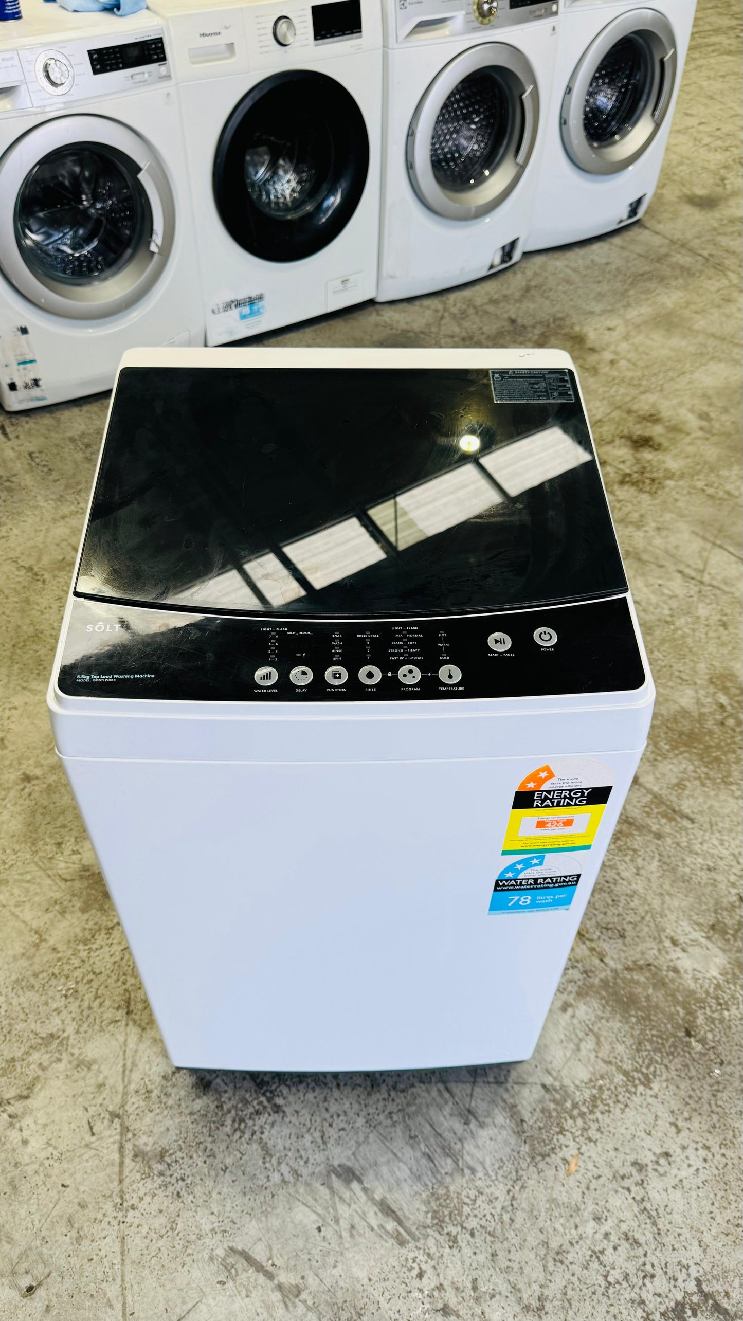 SOLT 5.5KGS TOP LOADER WASHING MACHINE