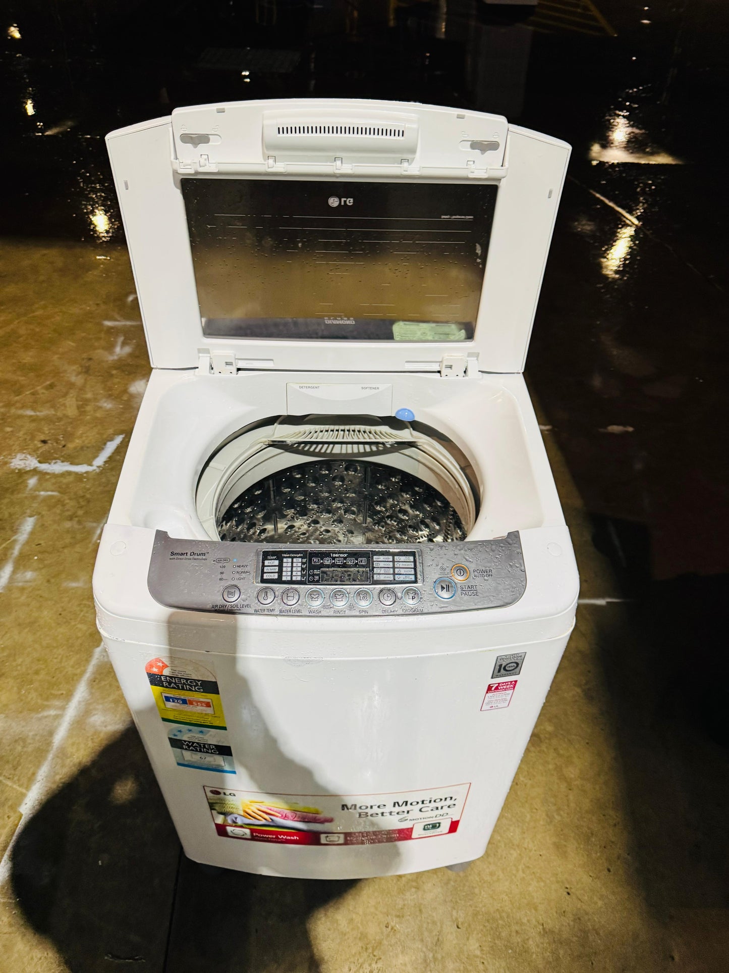 LG 6.5KGS TOP LOADER WASHING MACHINE