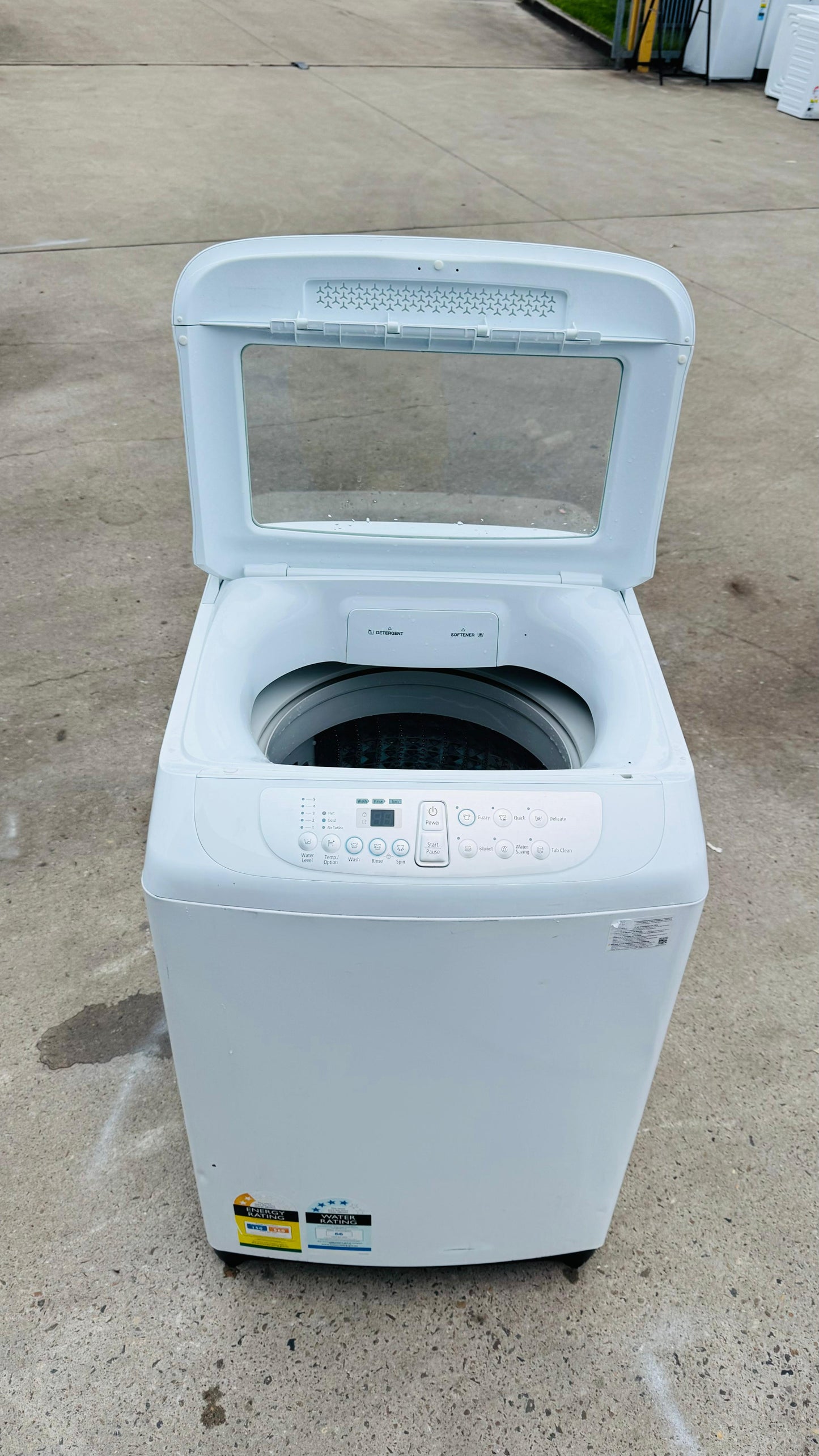 SAMSUNG 6.5KGS TOP LOADER WASHING MACHINE