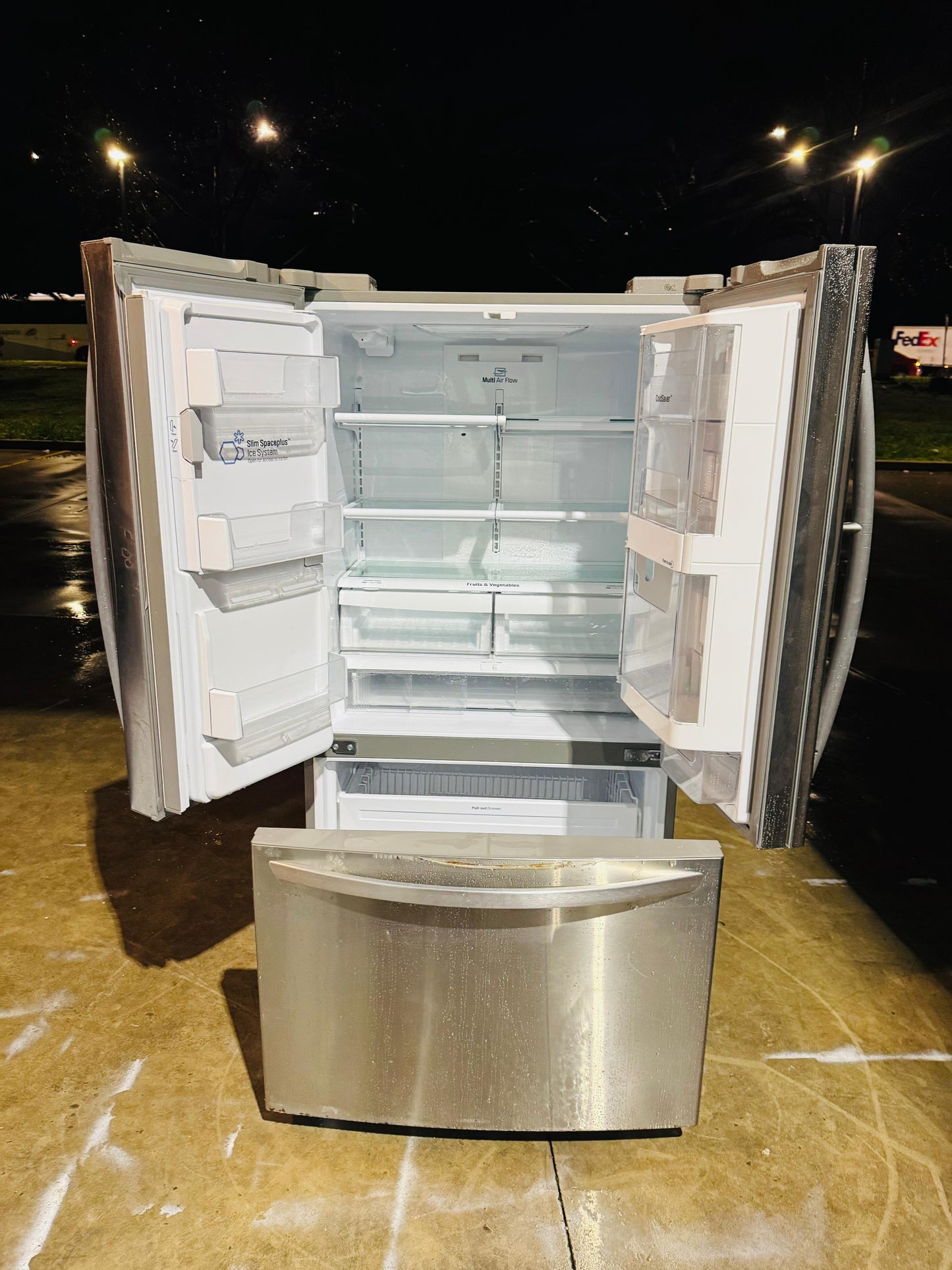 LG FRENCH DOOR 613 LITRES FRIDGE FREEZER