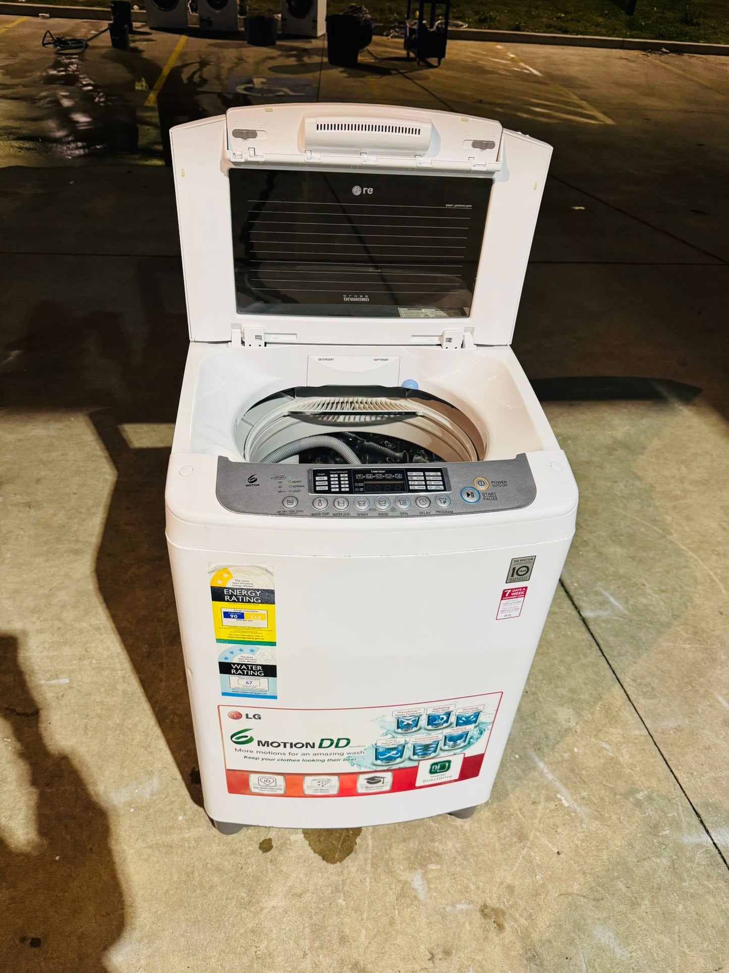 LG 6.5 KGS TOP LOADER WASHING MACHINE