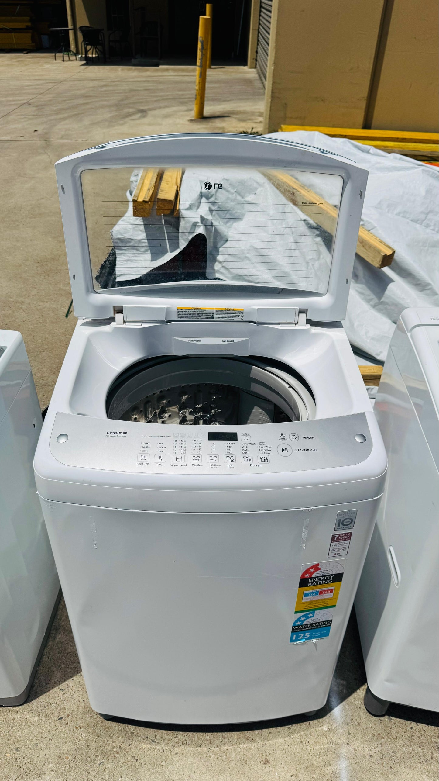 LG 8.5KGS TOP LOADER WASHING MACHINE