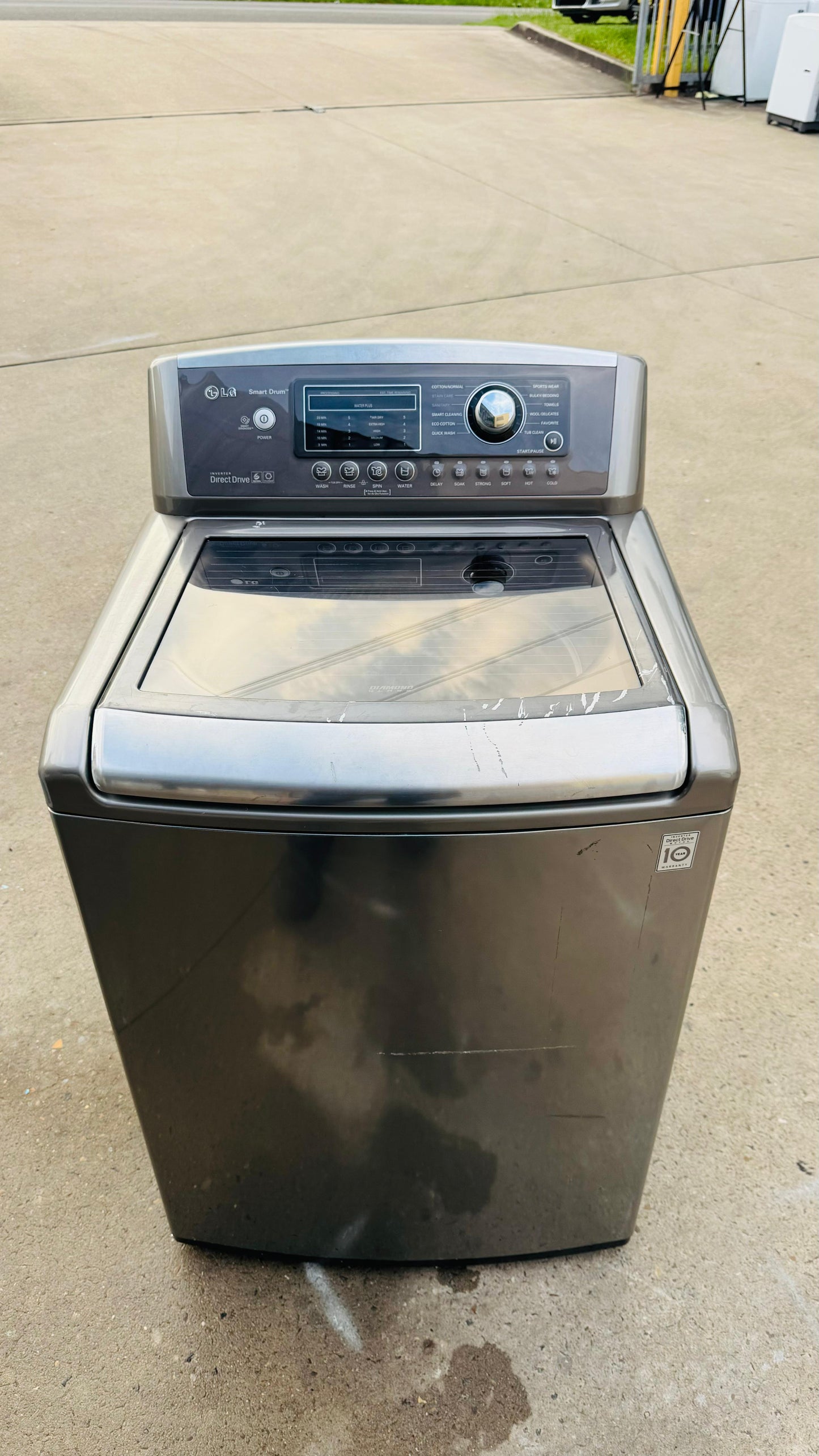 LG 10KGS TOP LOADER WASHING MACHINE