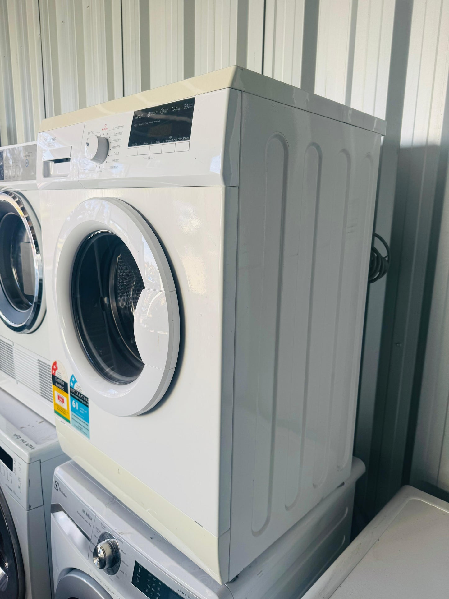 STIRLING 6KGS FRONT LOADER WASHING MACHINE ✅