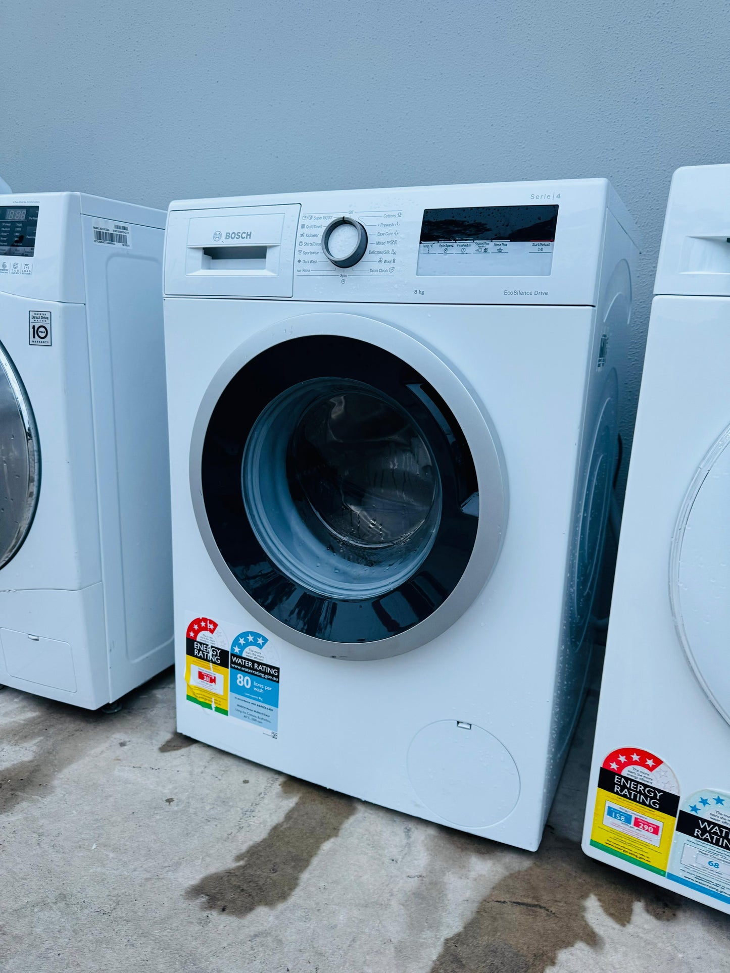 BOSCH 8KGS FRONT LOADER WASHING MACHINE
