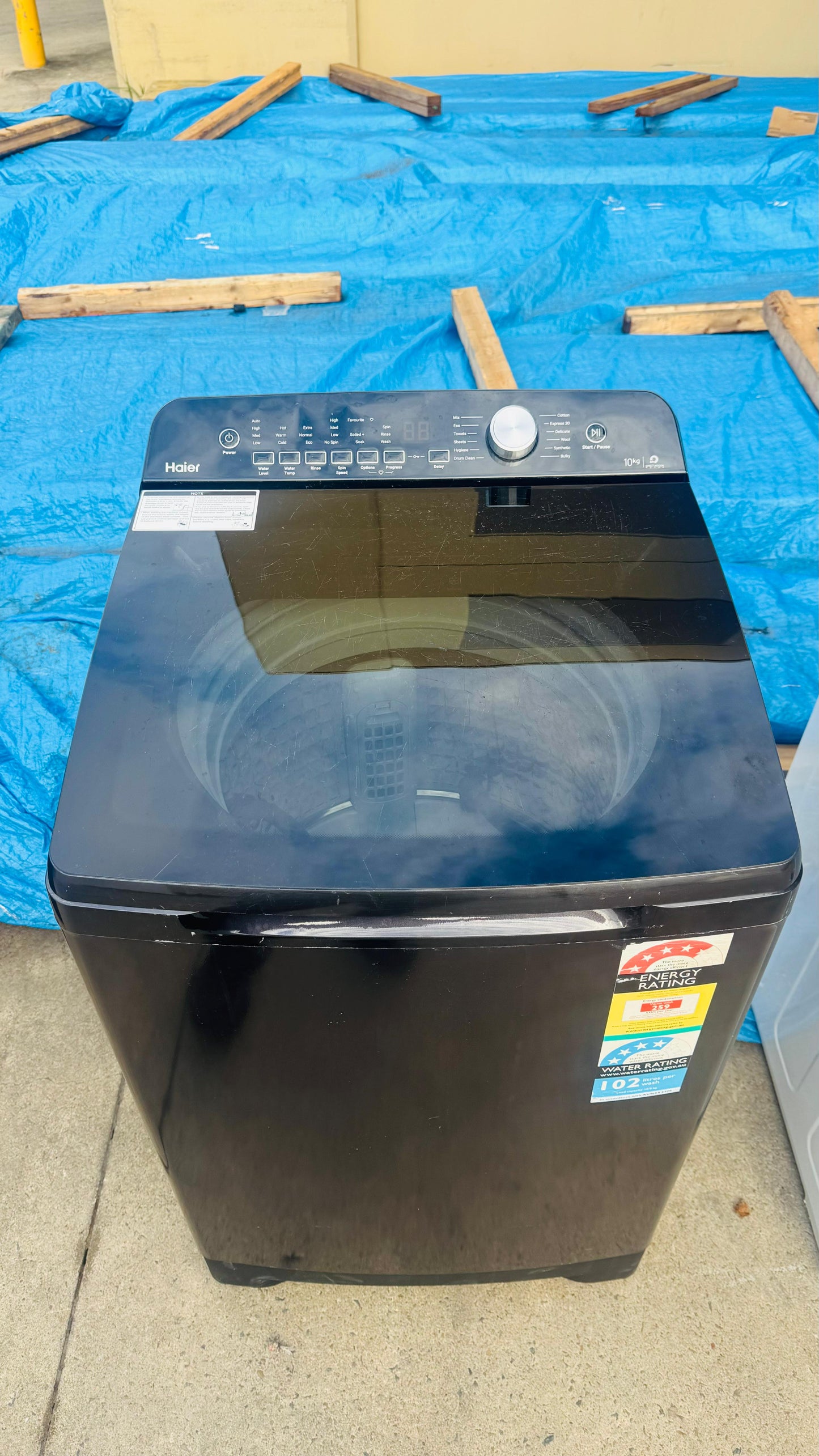 HAIER 10KGS TOP LOADER WASHING MACHINE