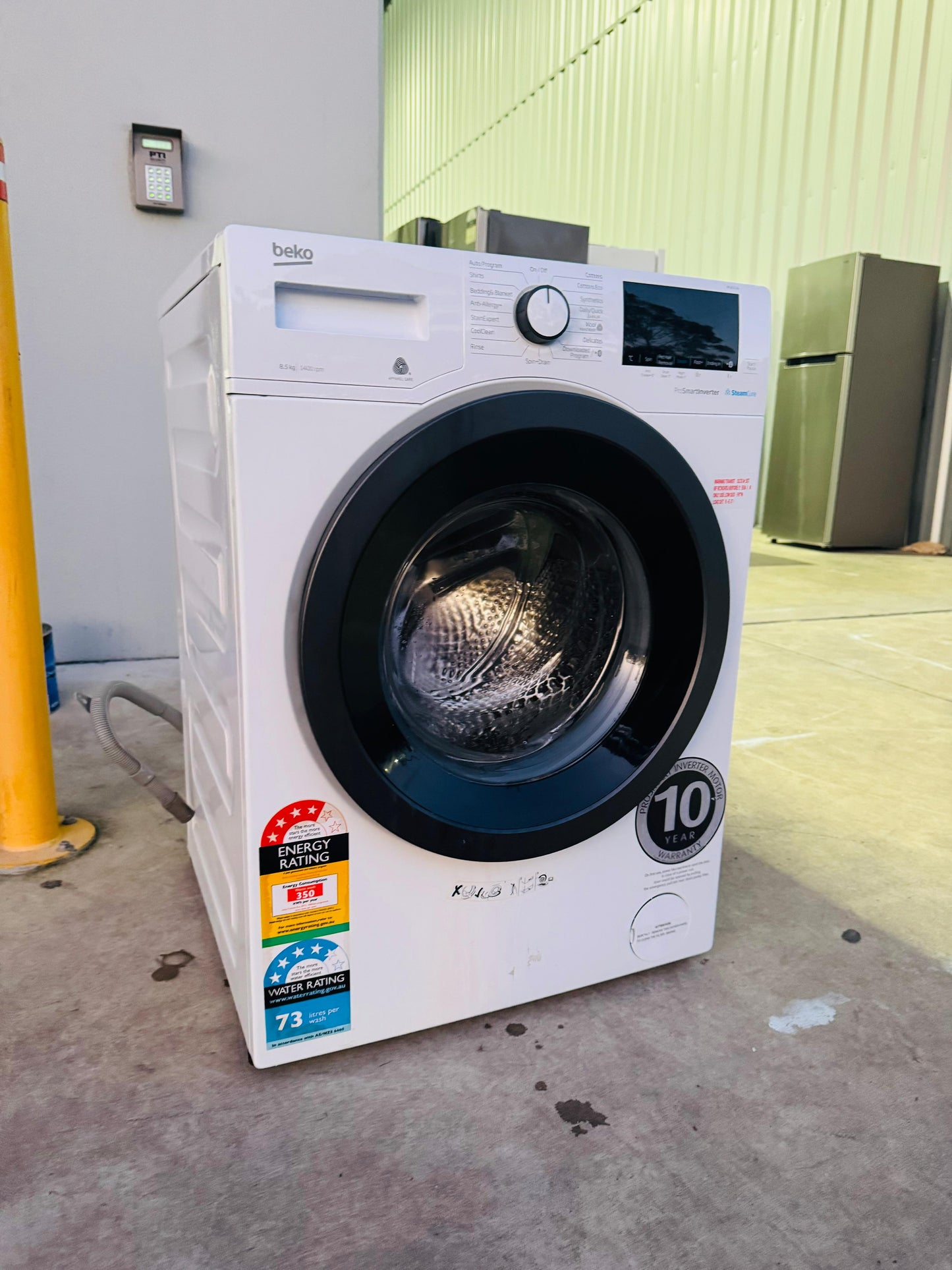 BEKO 8.5 KGS FRONT LOADER WASHING MACHINE