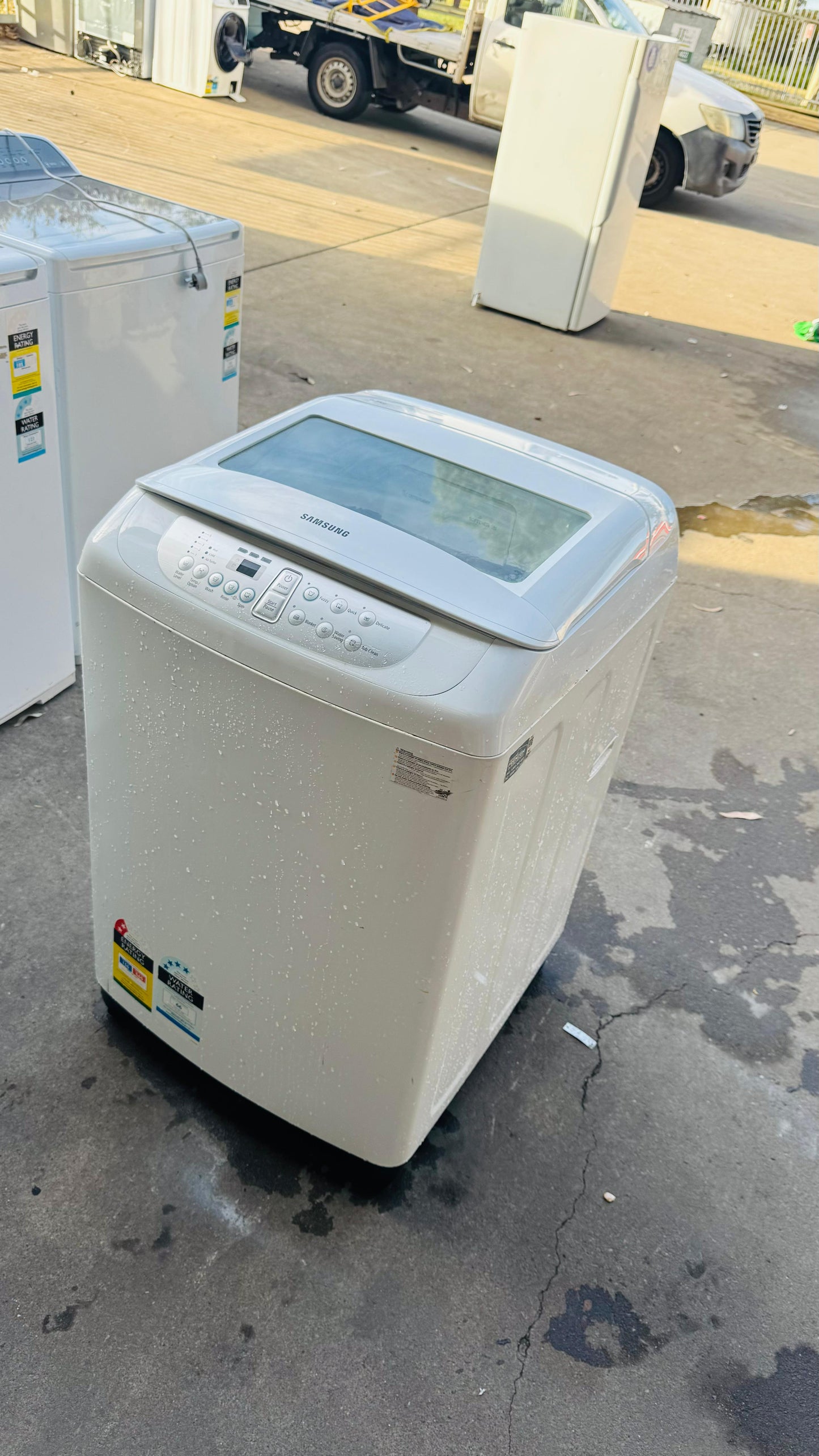 SAMSUNG 6.5KGS TOP LOADER WASHING MACHINE