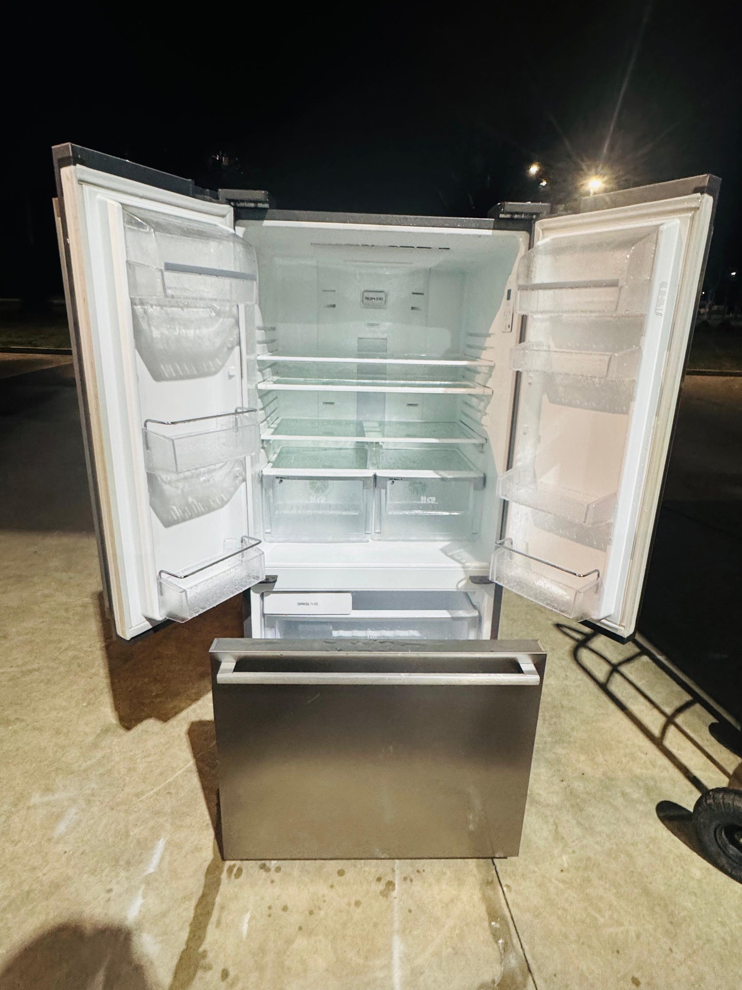 WESTING HOUSE FRENCH DOOR 510 LITRES FRIDGE FREEZER
