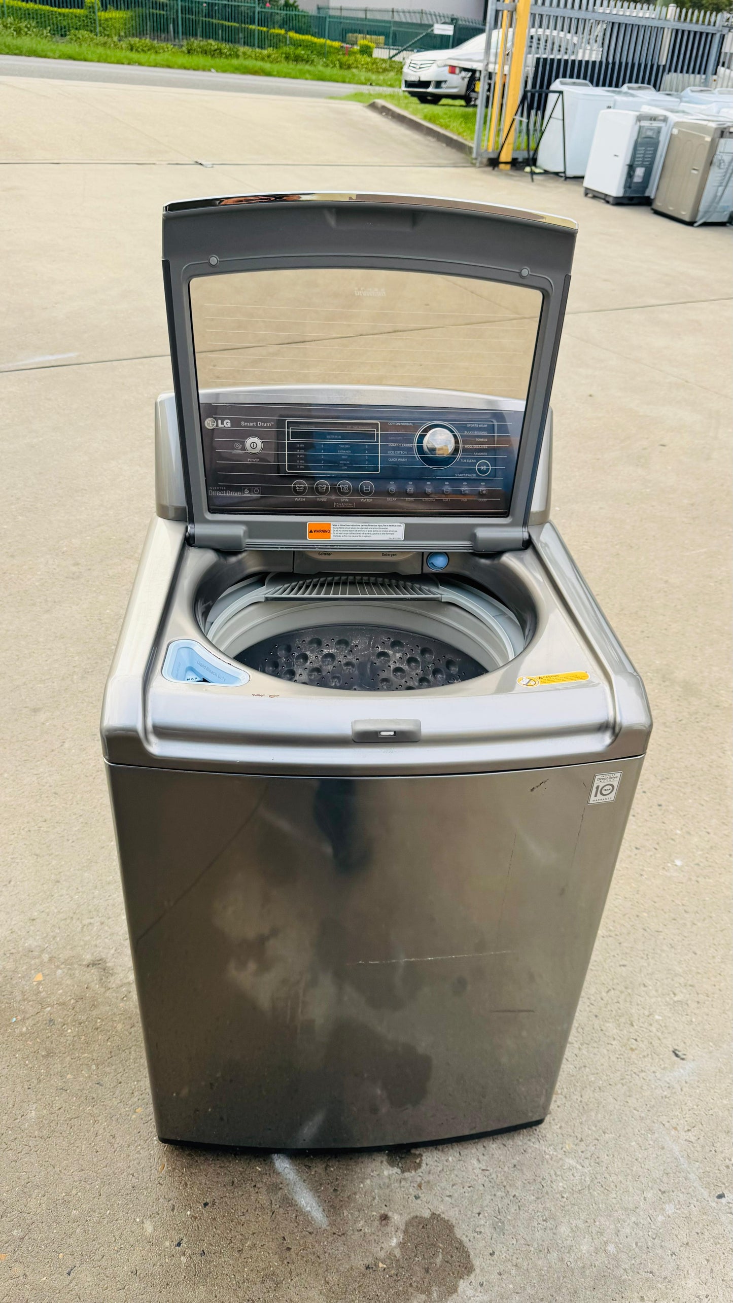 LG 10KGS TOP LOADER WASHING MACHINE