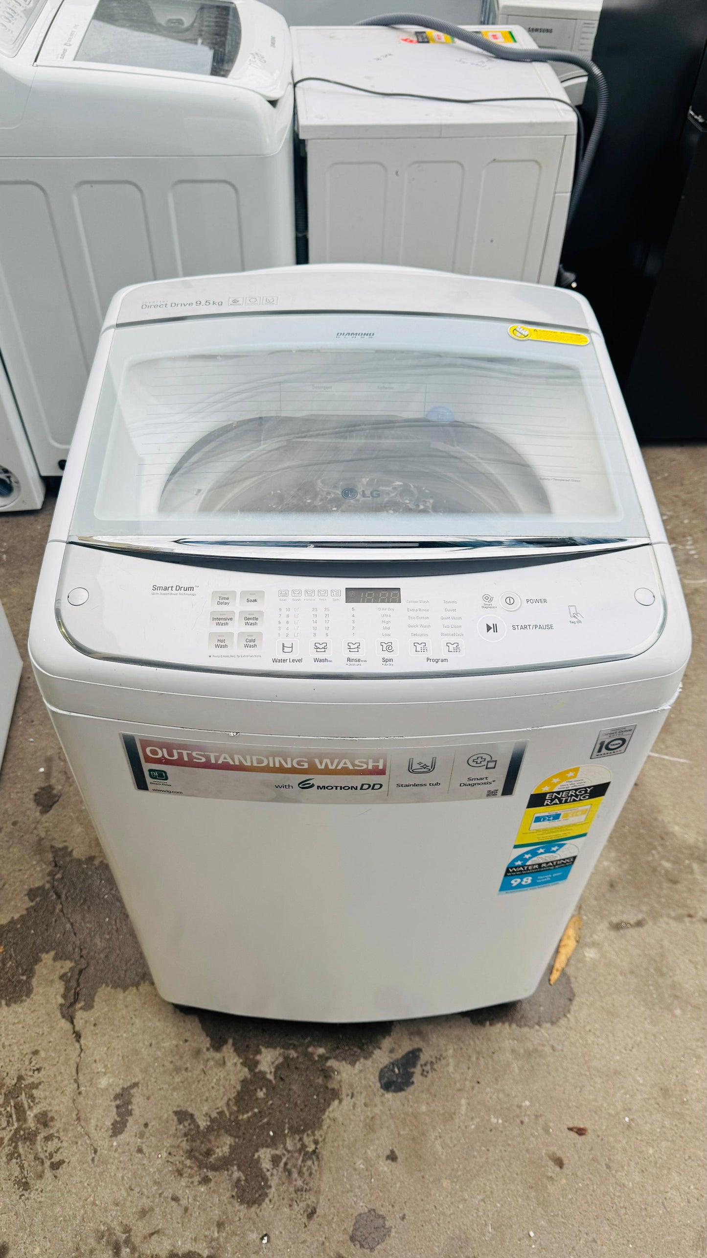 LG 9.5KGS TOP LOADER WASHING MACHINE