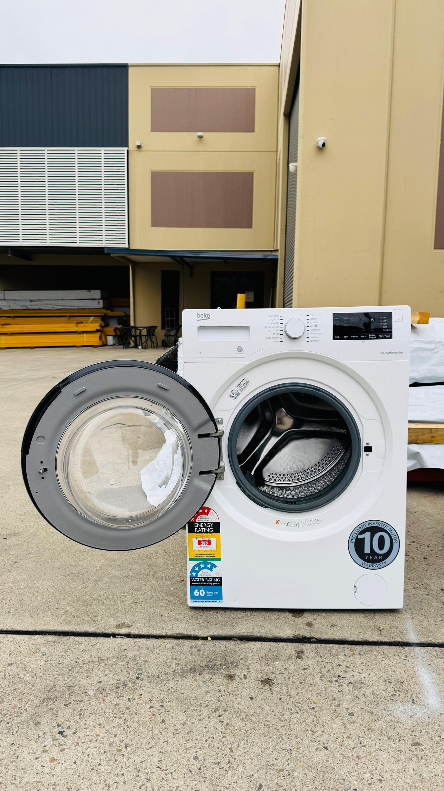 BEKO 7KGS FRONT LOADER WASHING MACHINE