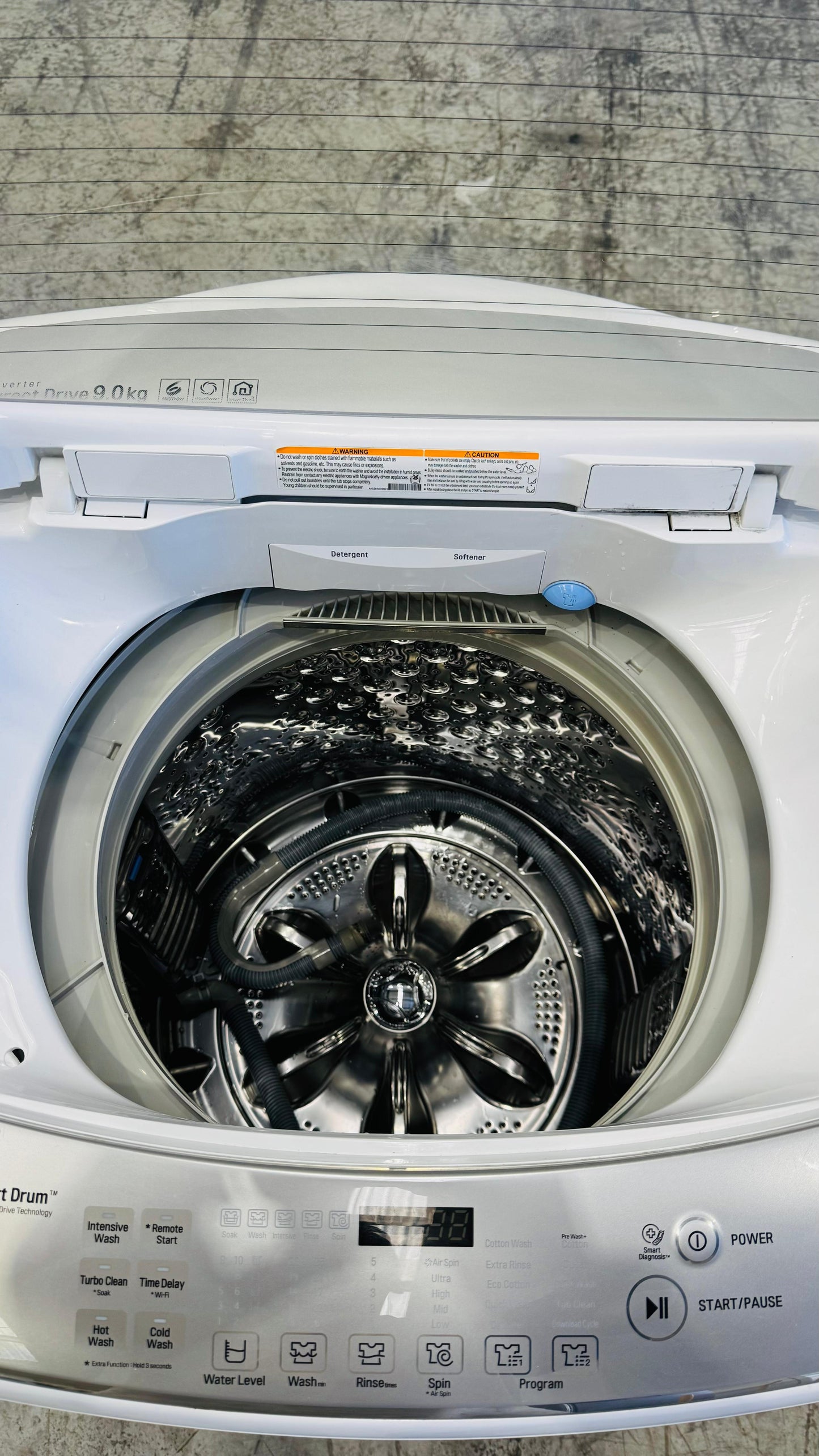LG 9KGS TOP LOADER WASHING MACHINE
