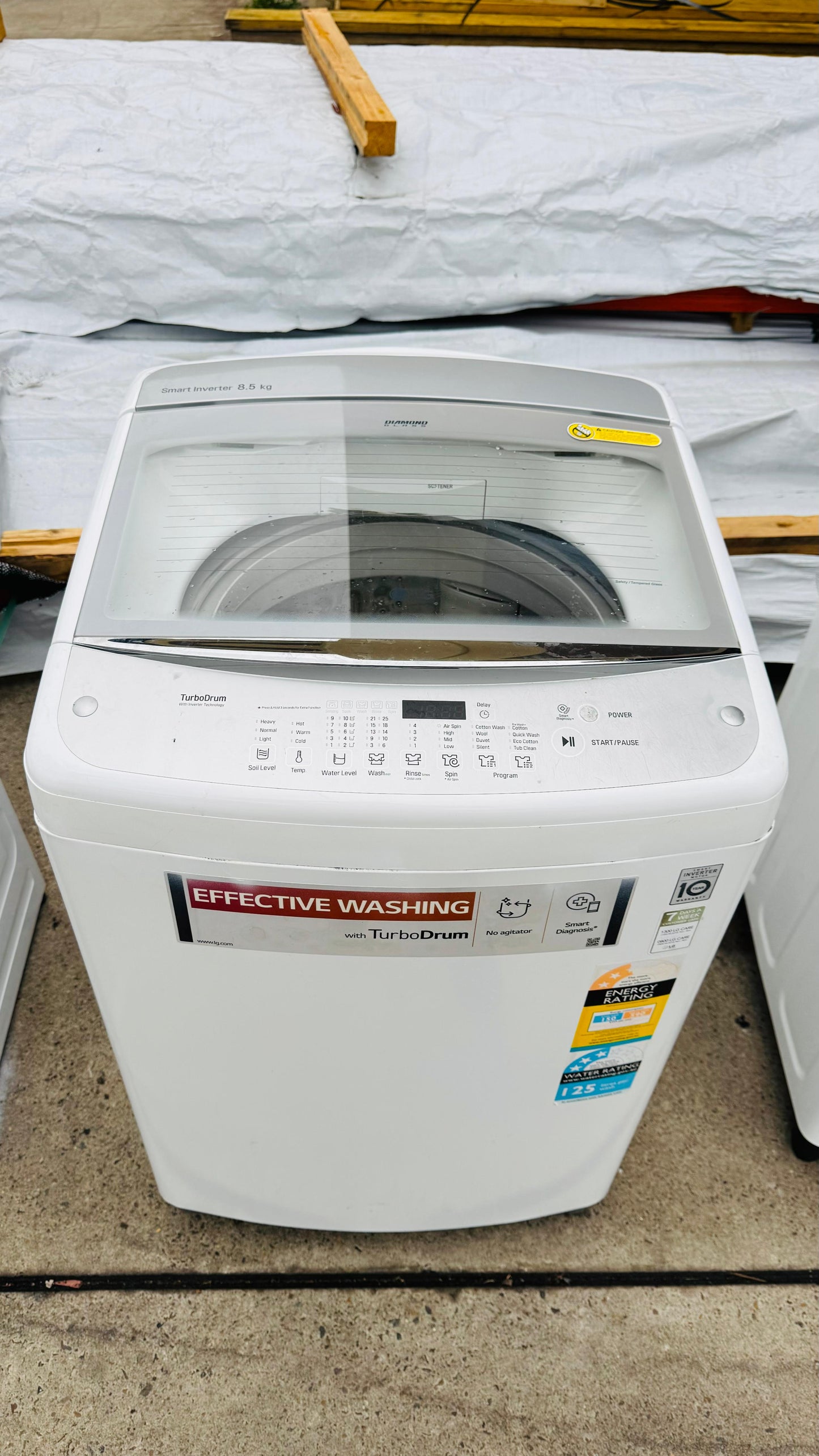 LG 8.5KGS TOP LOADER WASHING MACHINE