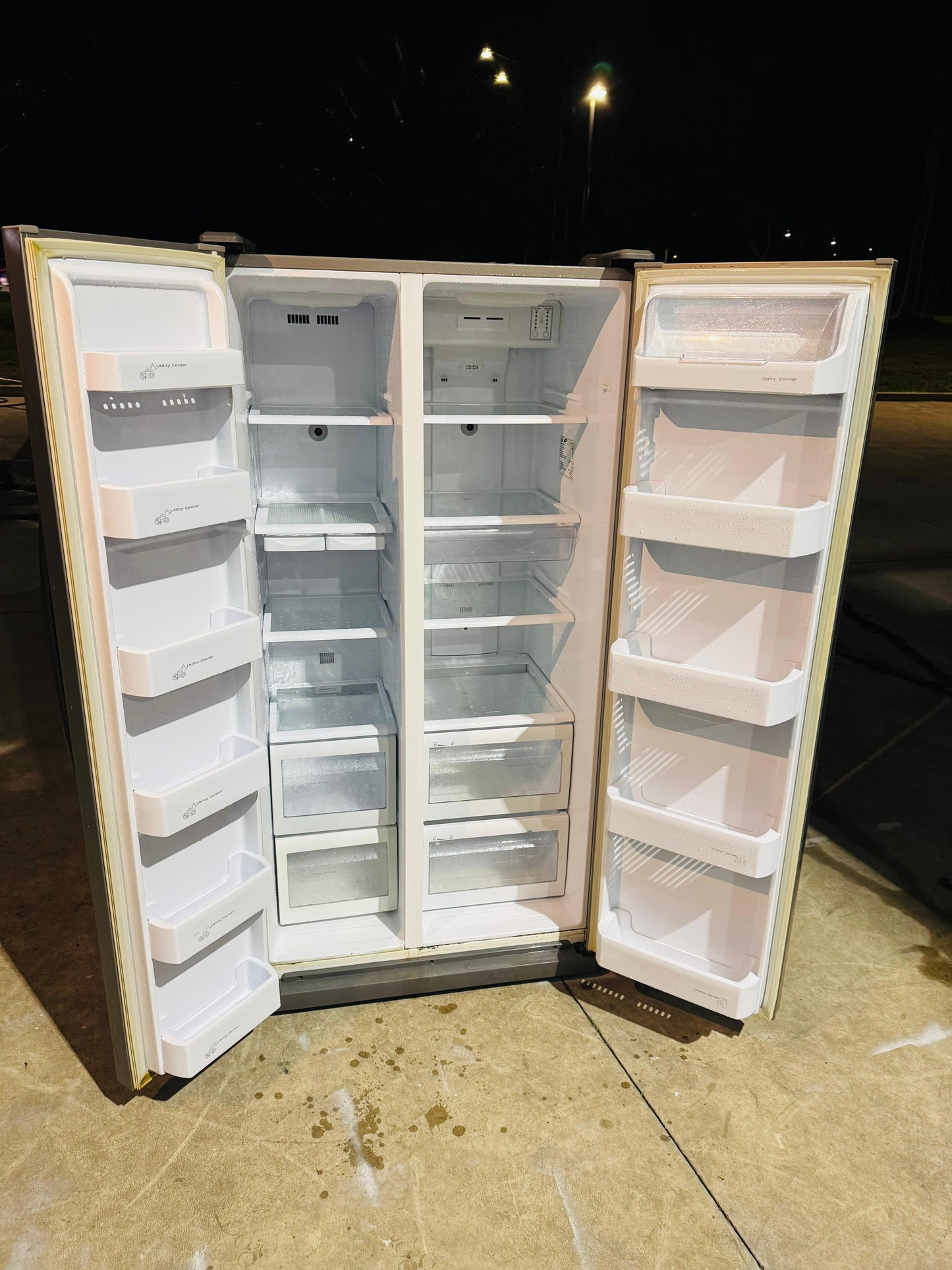 SAMSUNG 535 LITRES SIDE BY SIDE DOOR FRIDGE FREEZER