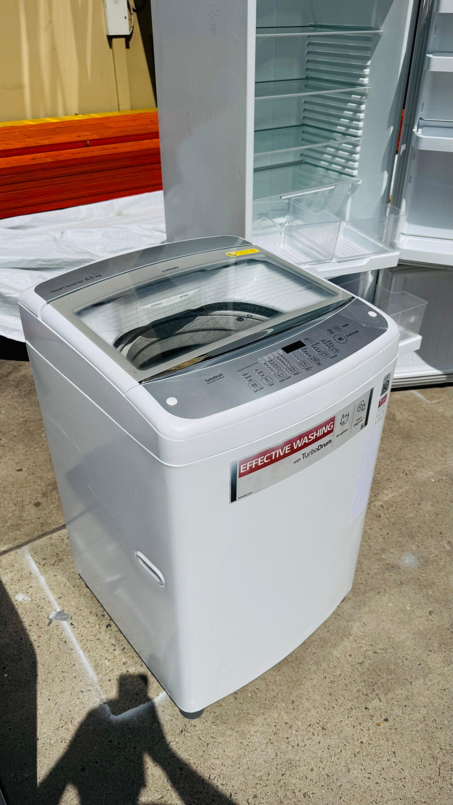 LG 8.5KGS TOP LOADER WASHING MACHINE