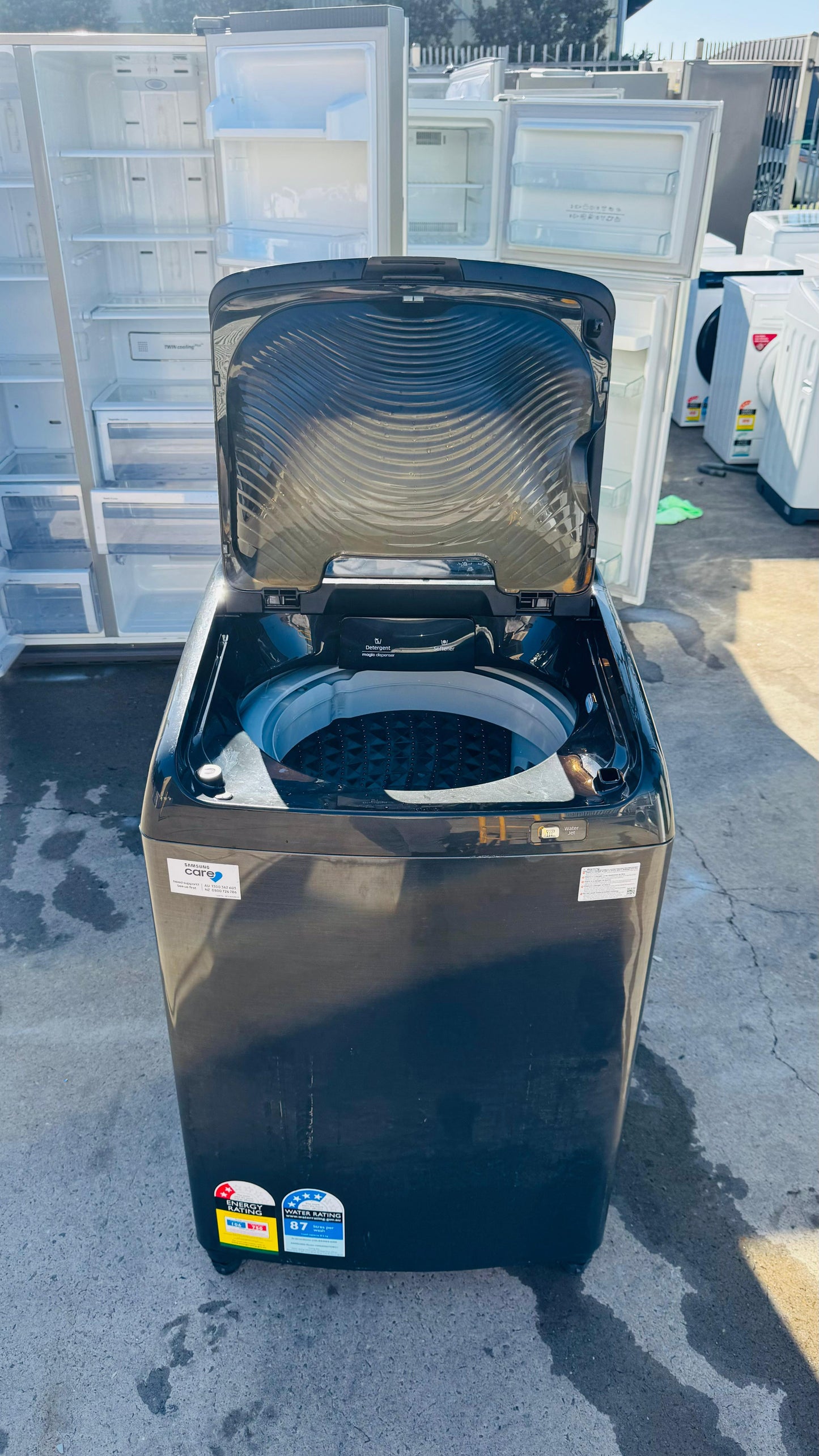 SAMSUNG 8.5KGS TOP LOADER WASHING MACHINE